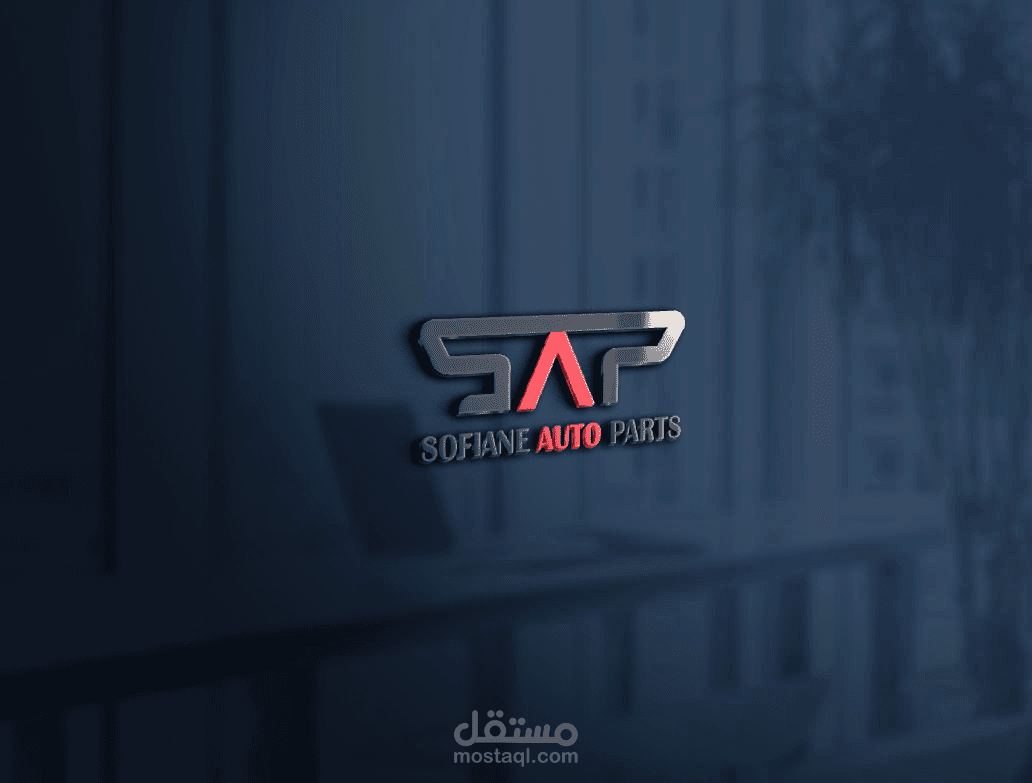 شعار خاص ببائع قطع الغيار