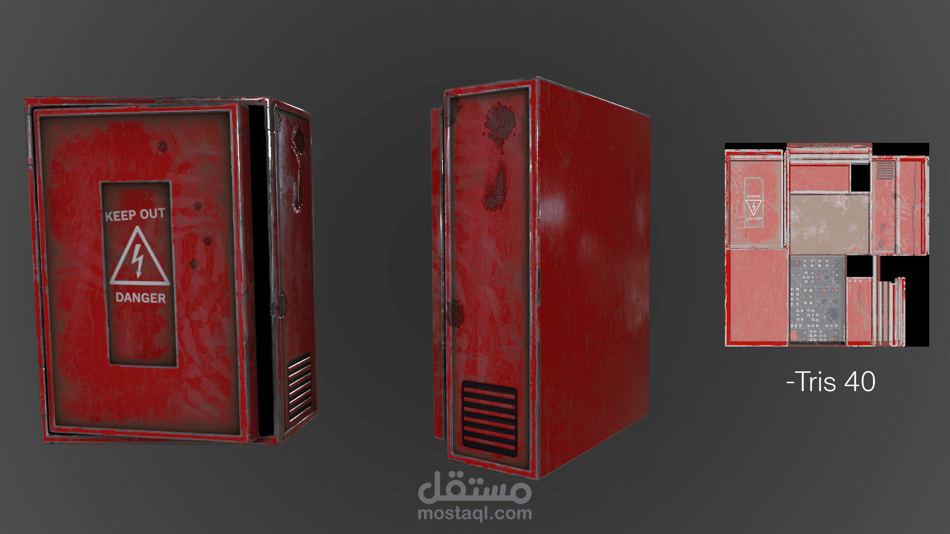 Blender,Marmoset, susbtance painter- Game ready asset