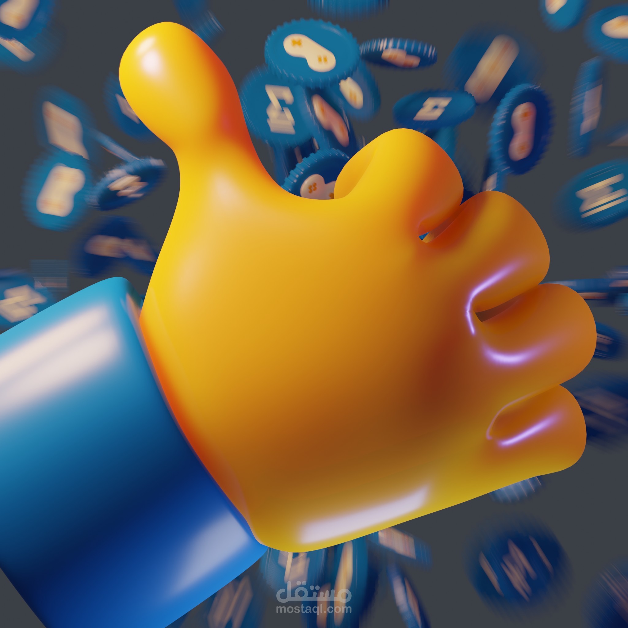 Animated 3D Stickers