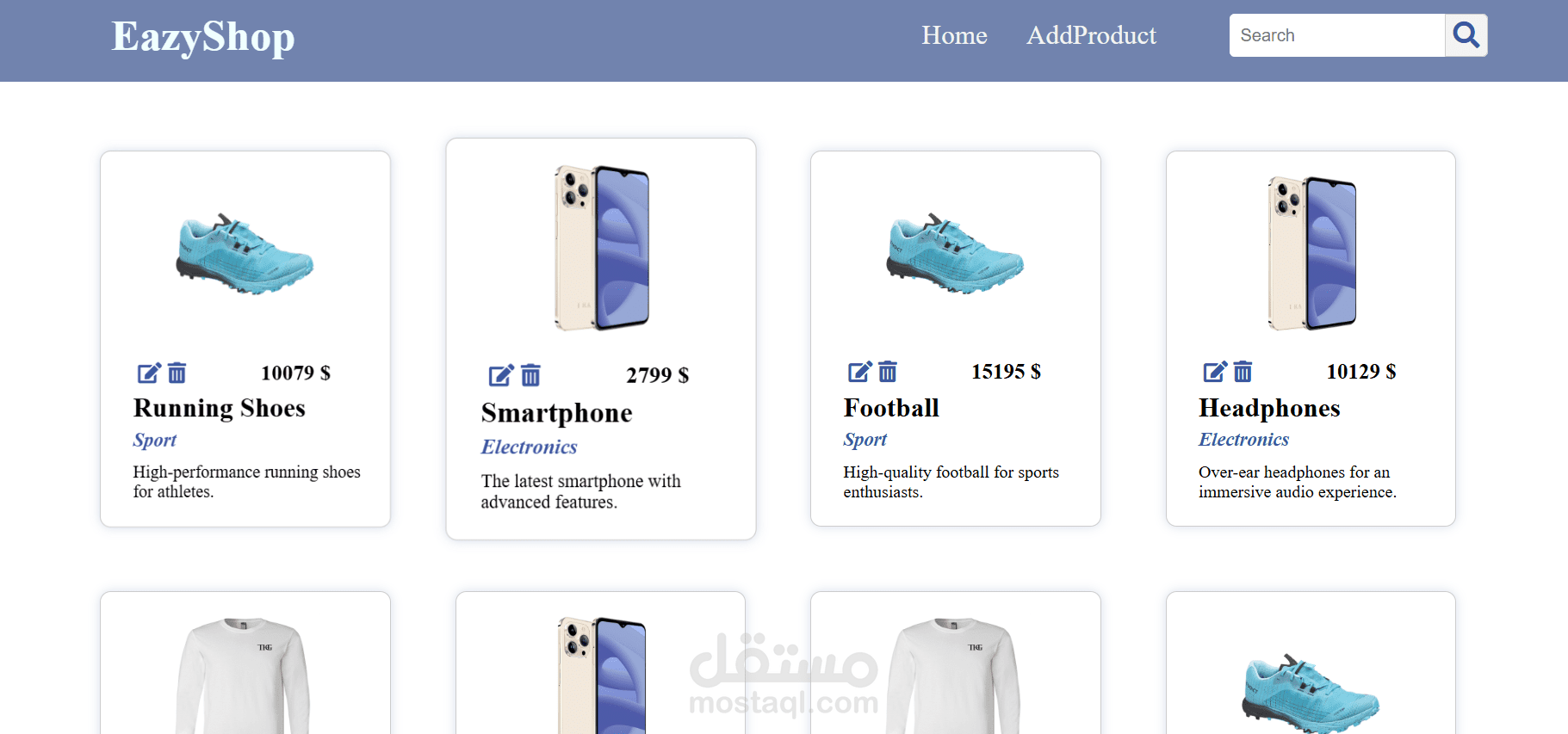 Ecommerce Application