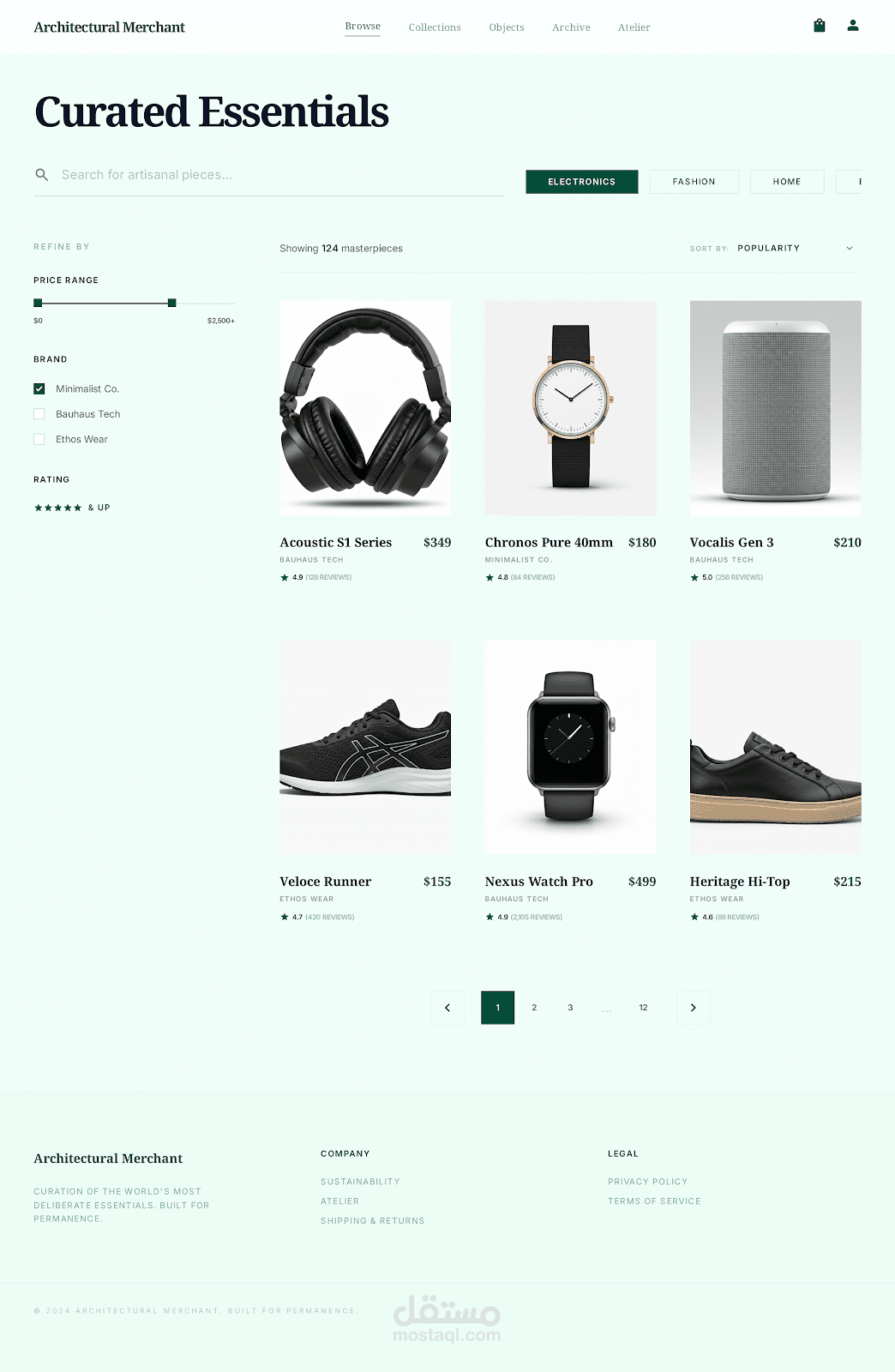 موقع تسوق الكتروني E-Commerce