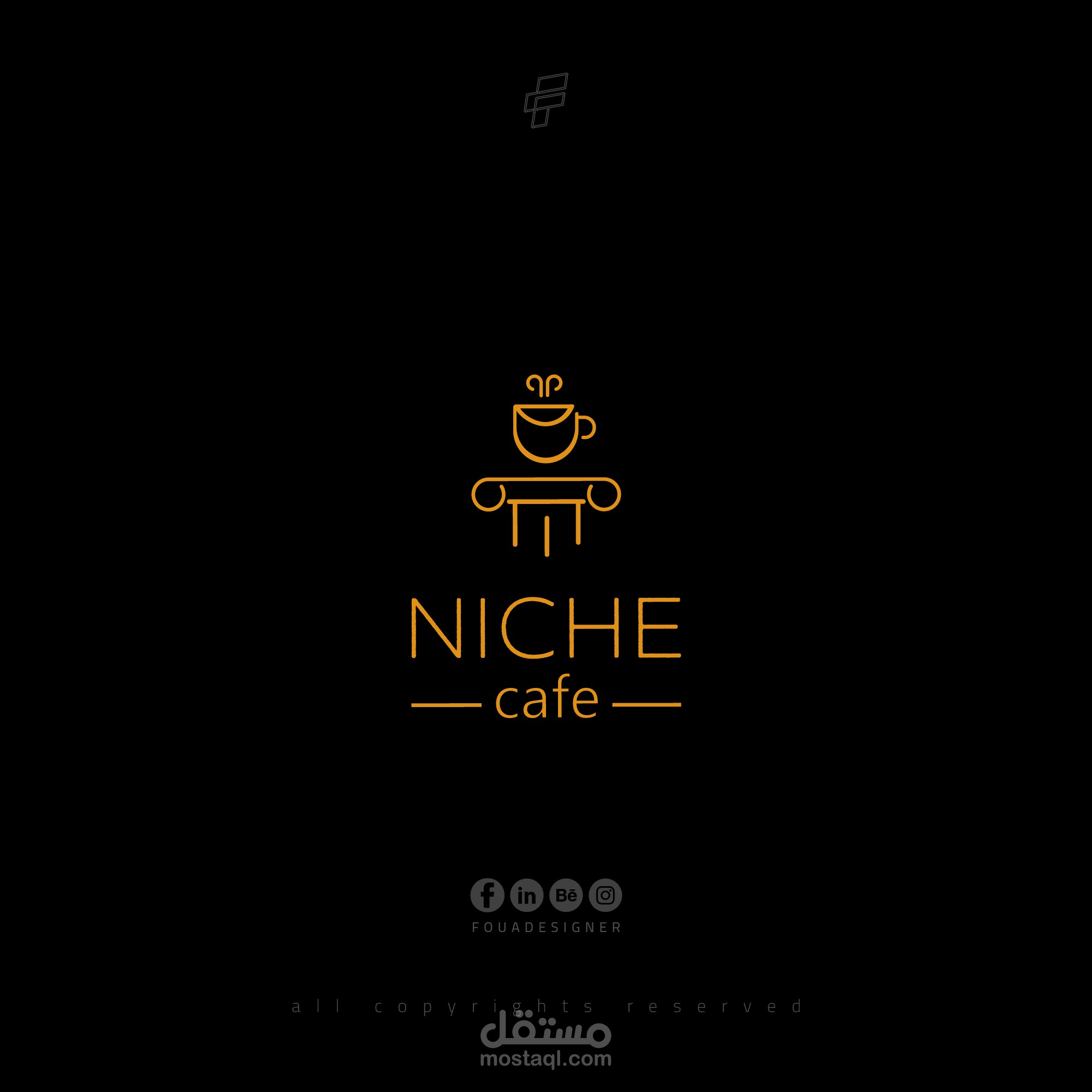 Niche Cafe || logo design