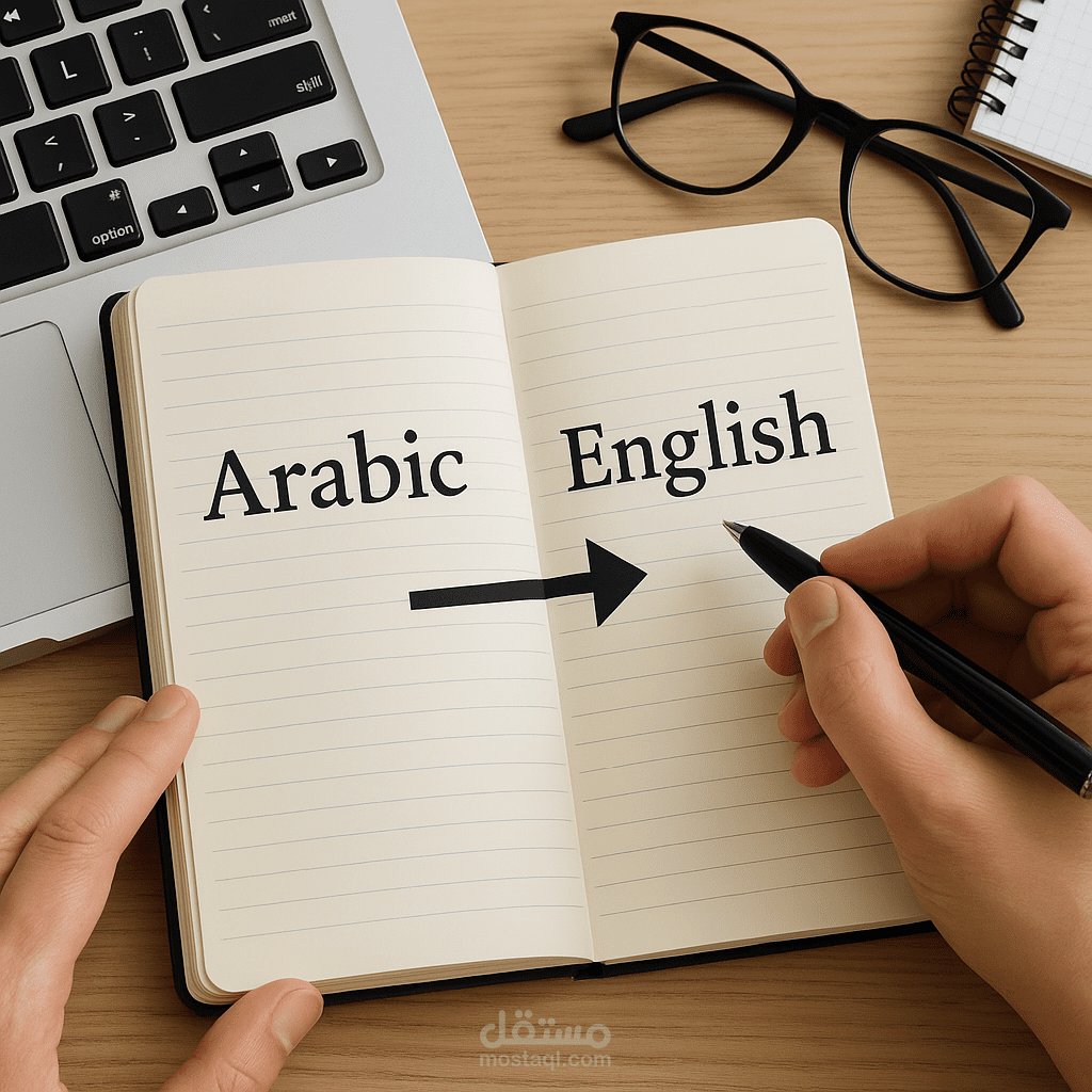 الترجمة الاحترافية من العربية الى الانجليزية