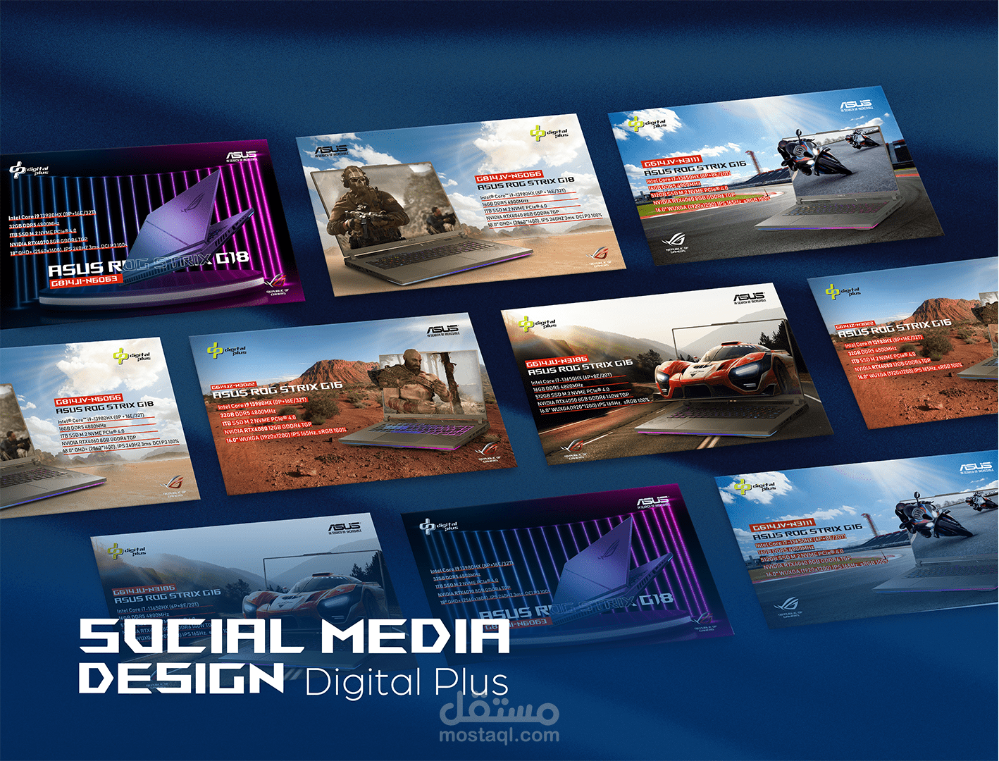 Social Media Design- Digital Plus