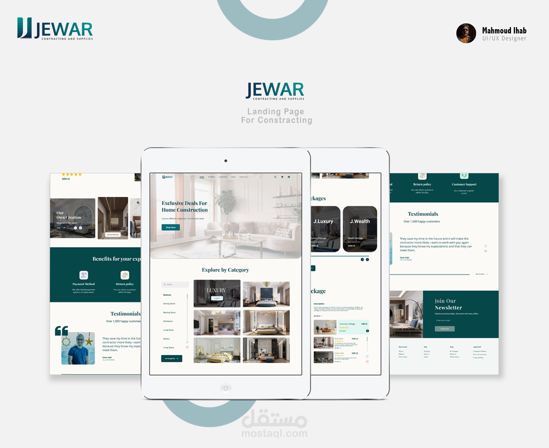JEWAR CONSTRACTION | Web Design