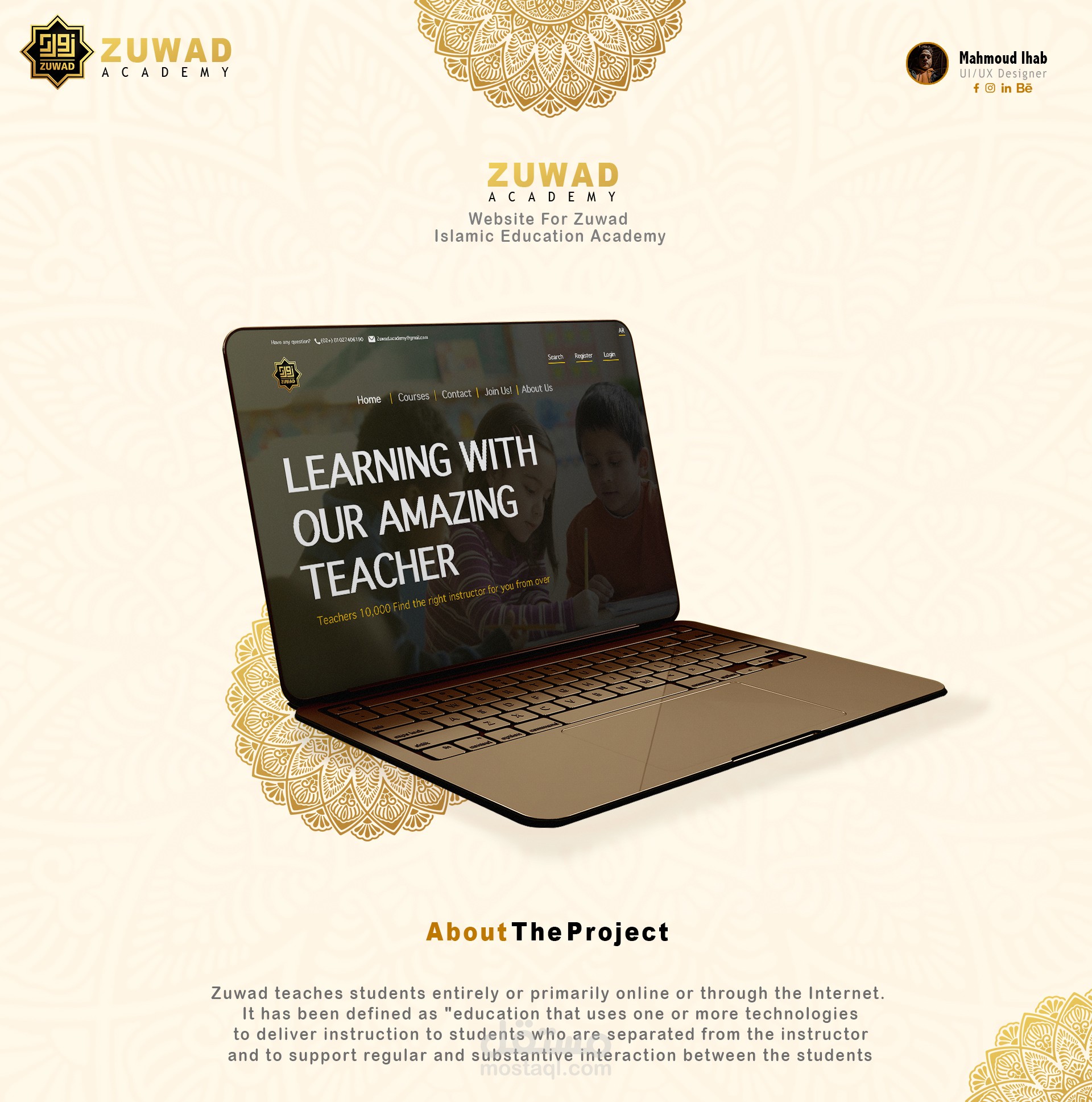 ZUWAD  ISLAMIC ACADEMY | Web Design
