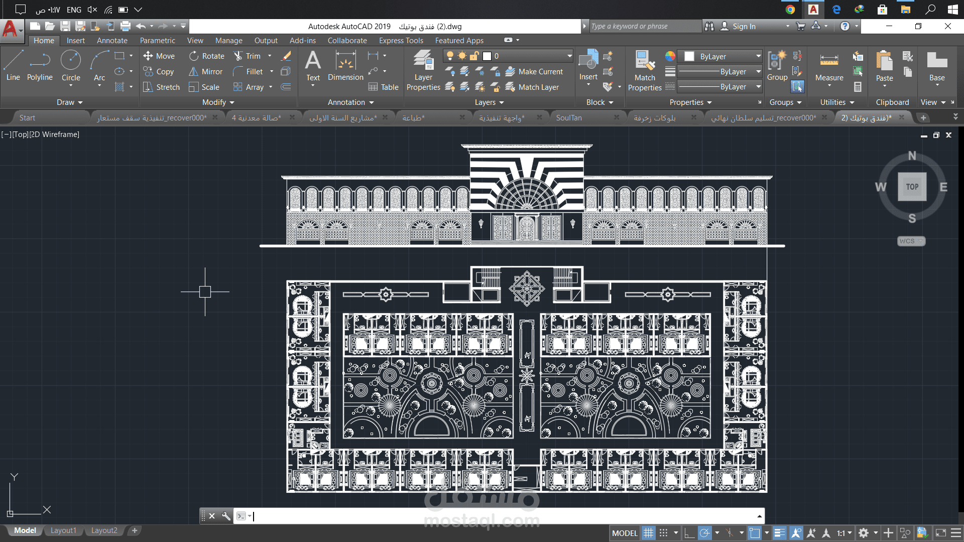 مسقط وواجهة فندق بوتيك