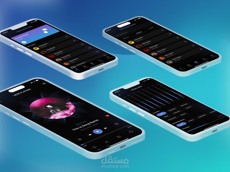 Harmony Tunes || Music player