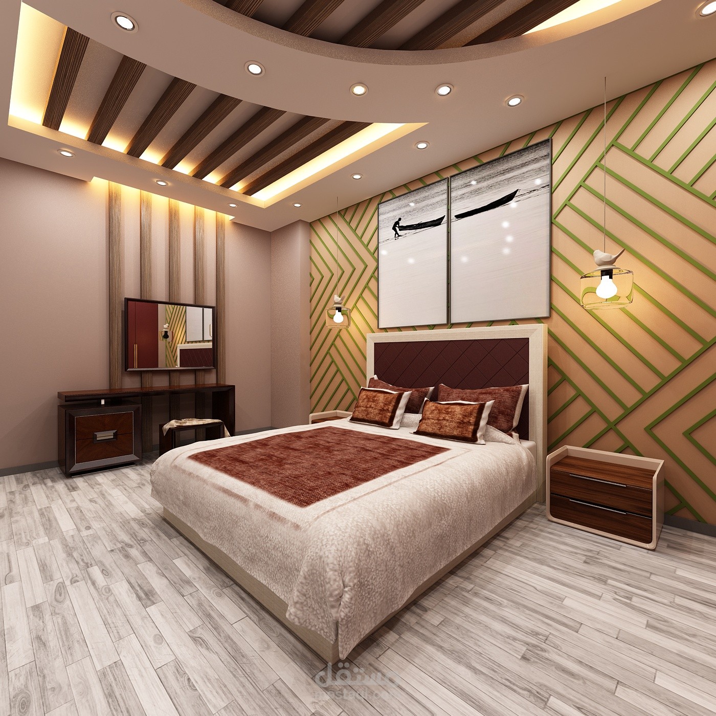 تصميم وحدة سكنية 80م