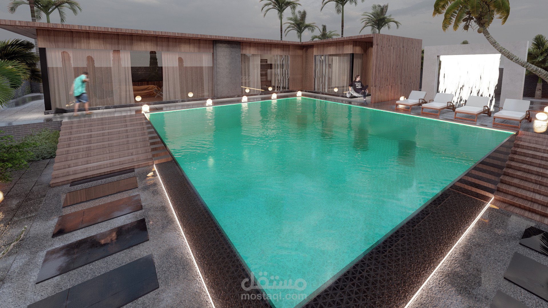 تصميم استراحه