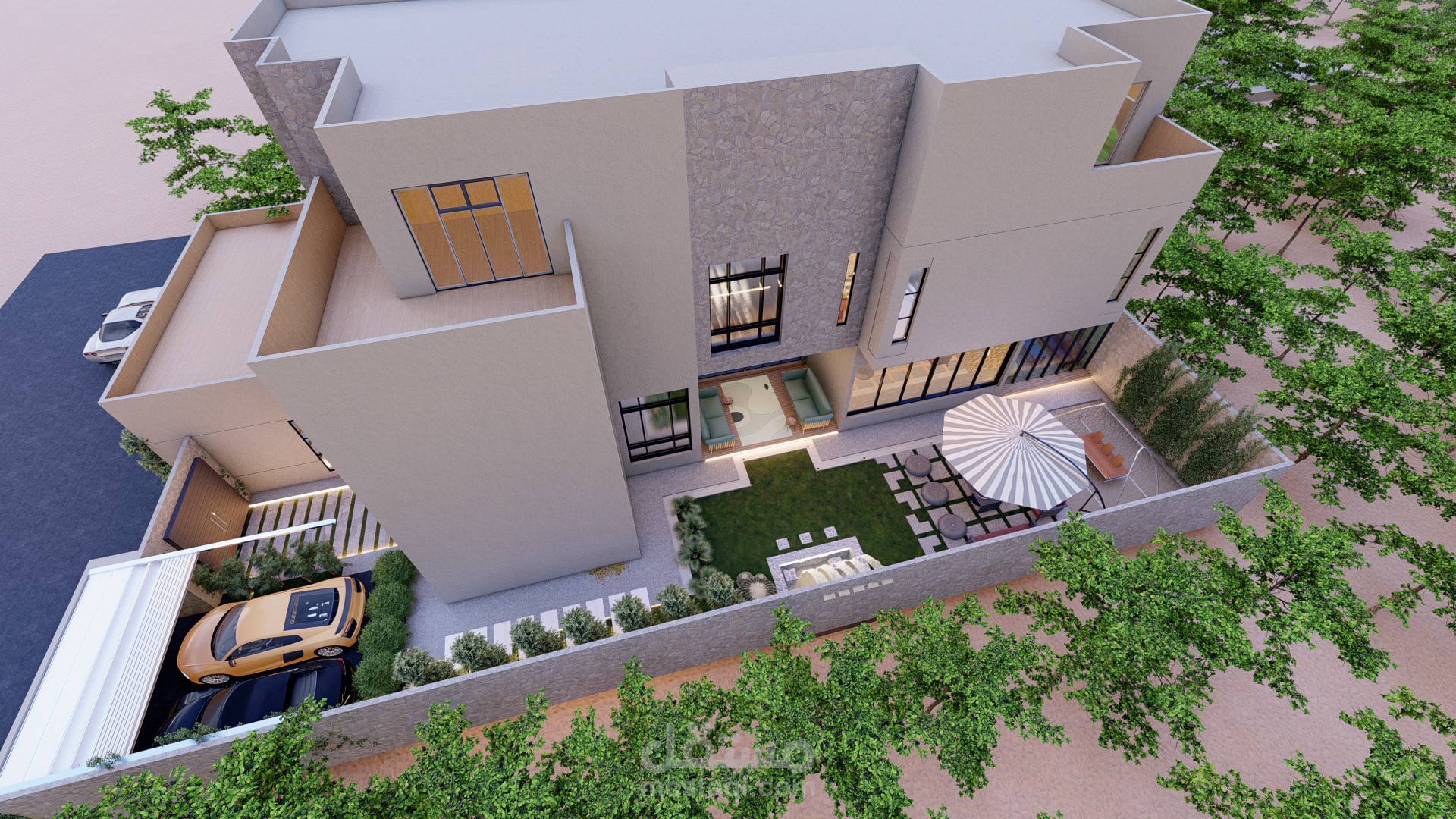 تصميم فيلا بالسعوديه