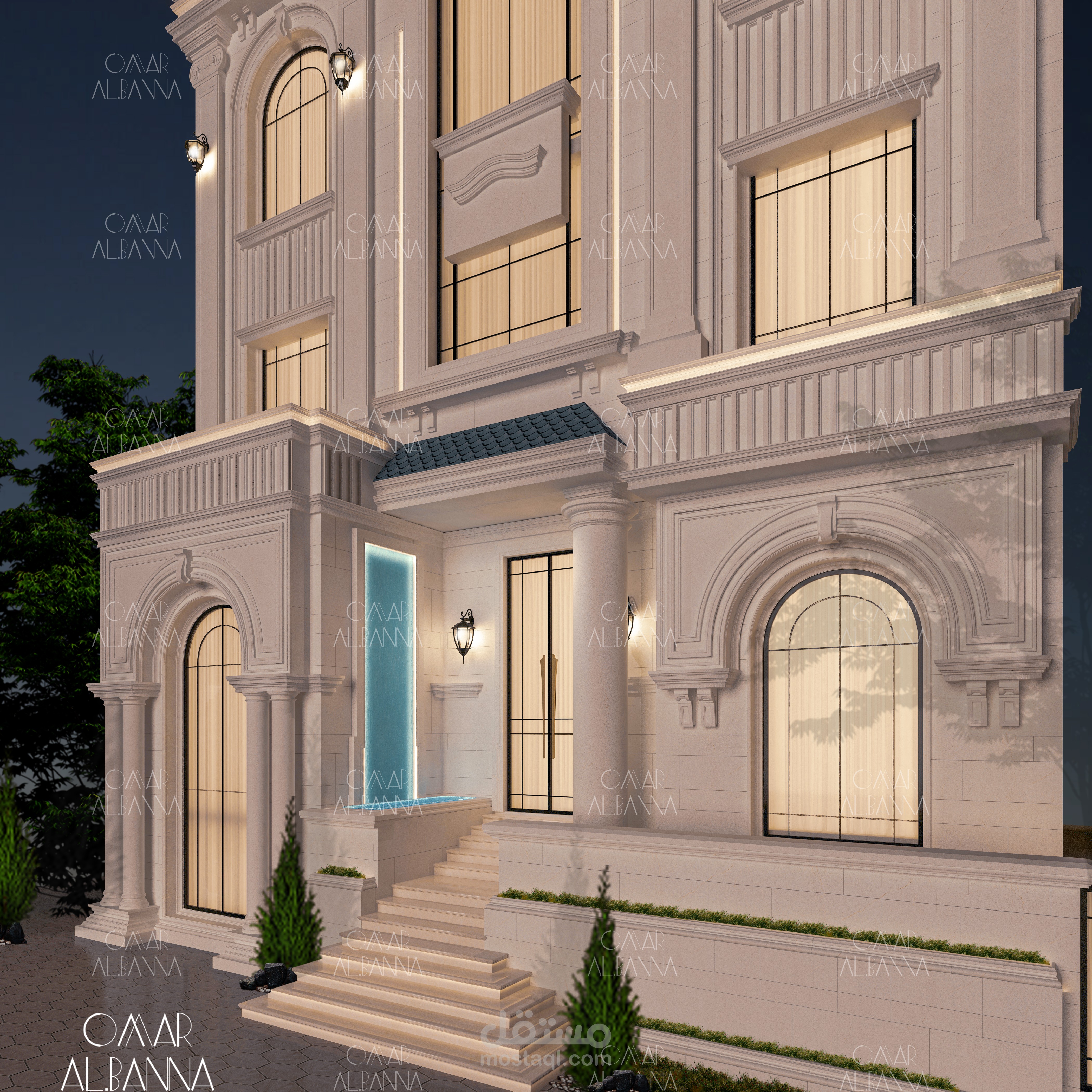 Façade Design Proposal - Kuwait City