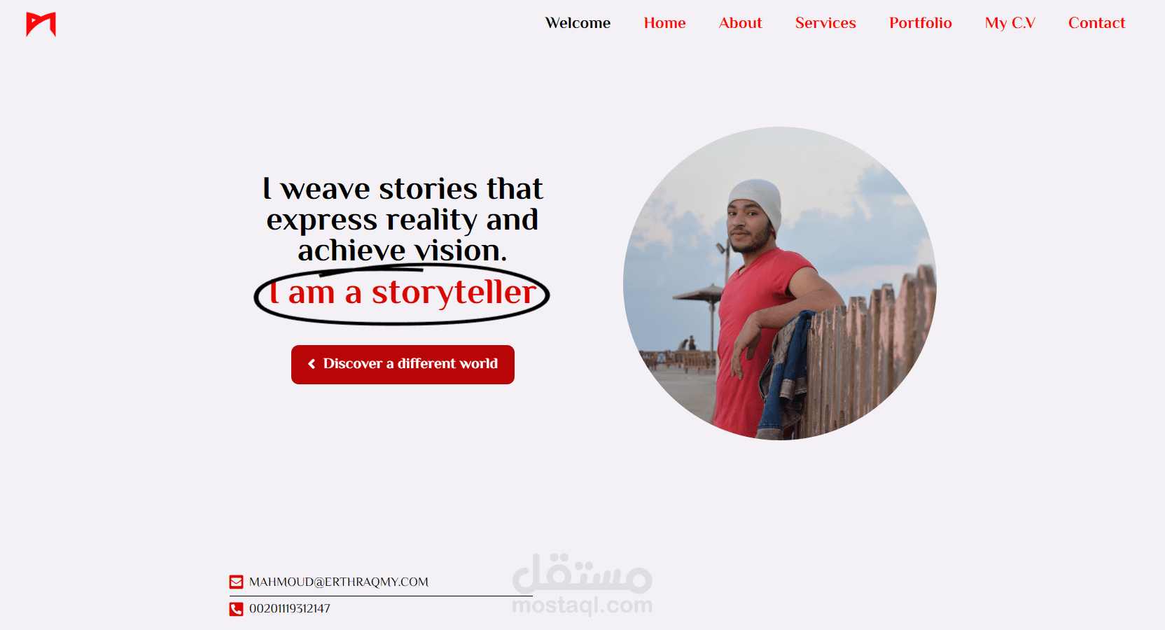 إنشاء وتصميم وكتابة محتوى موقع إلكتروني بأستخدام الووردبريس