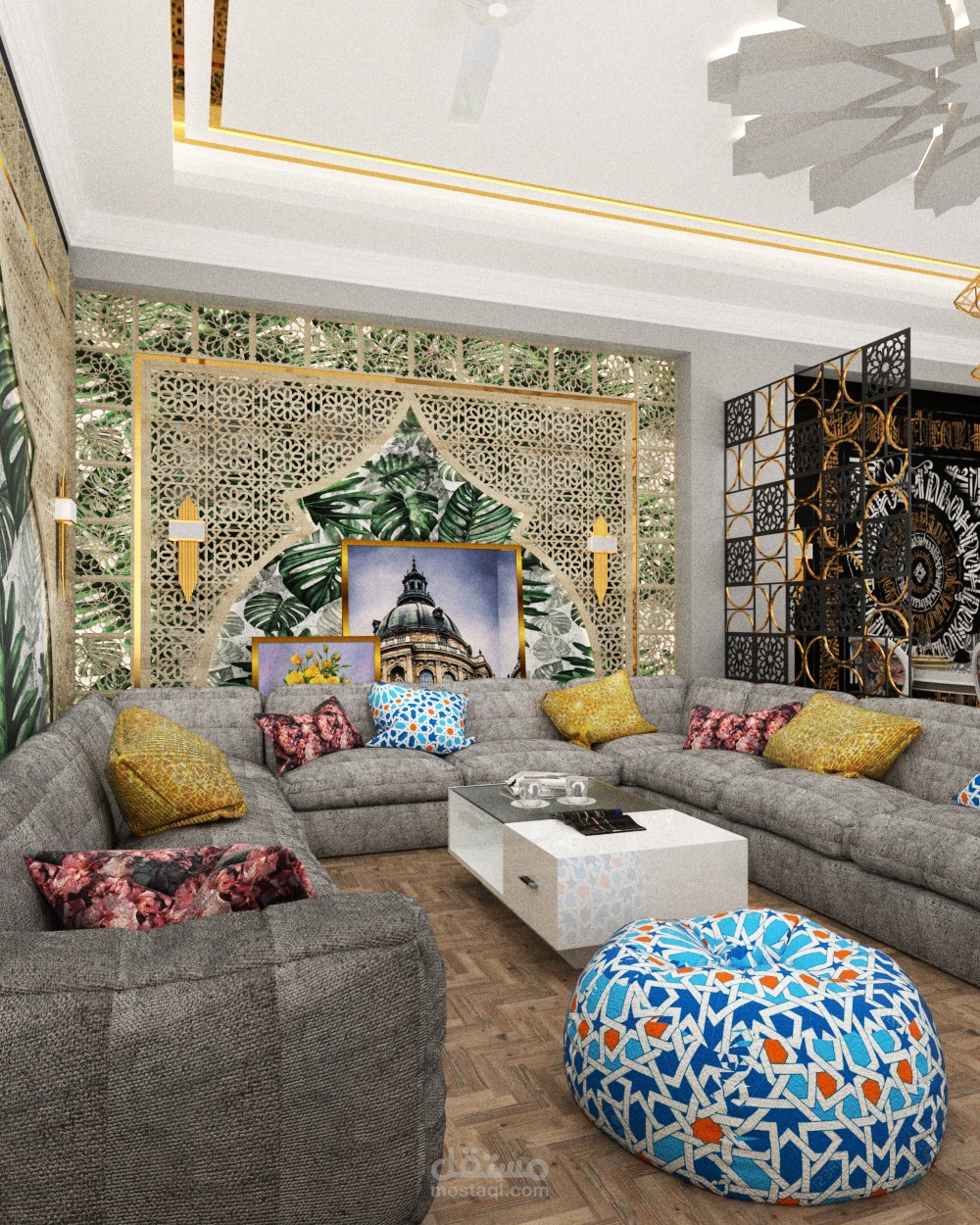 صالة إستقبال بأسوان Reception Area