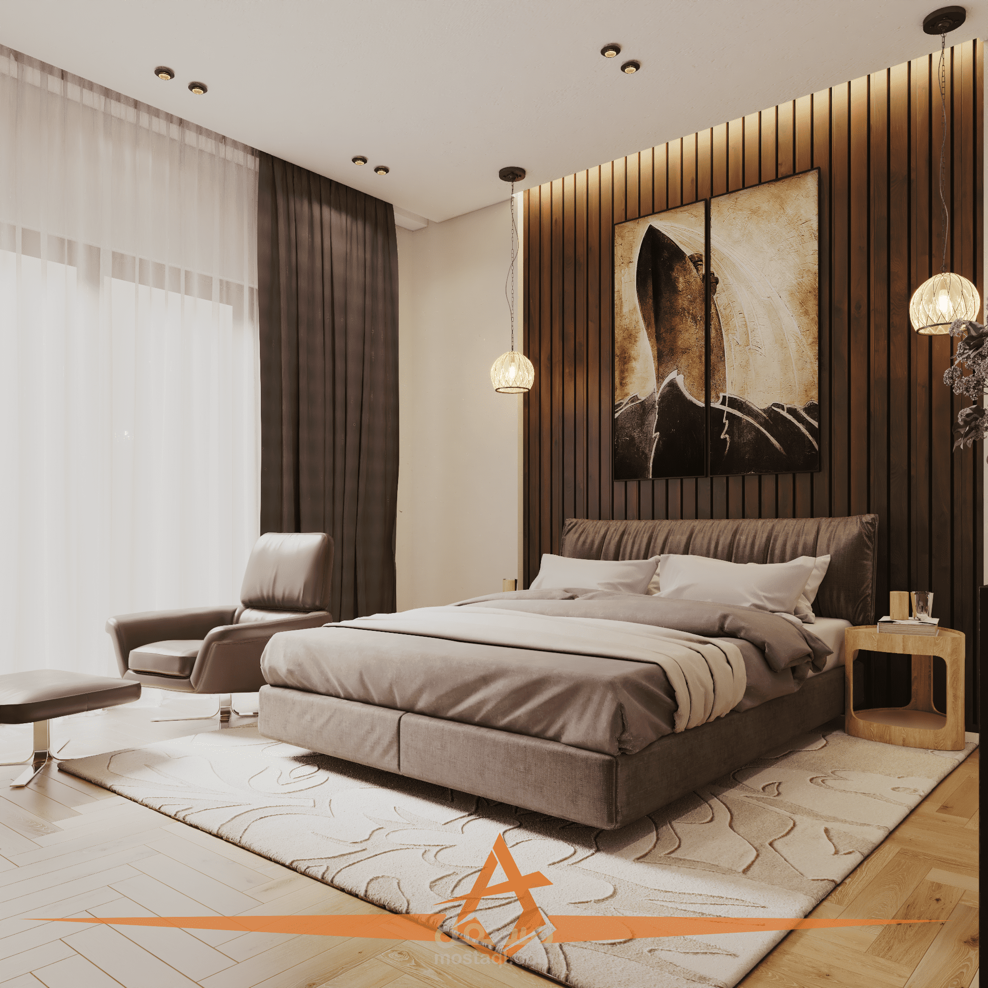 تصميم داخلي : غرفة نوم