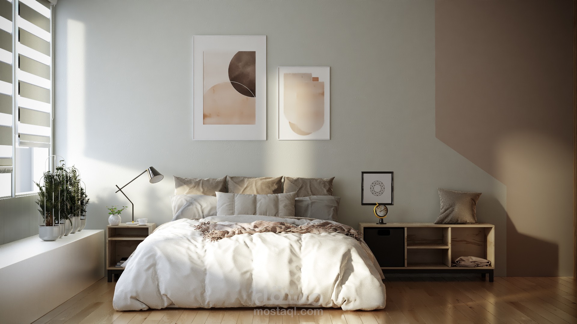 تصميم داخلي : غرفة نوم