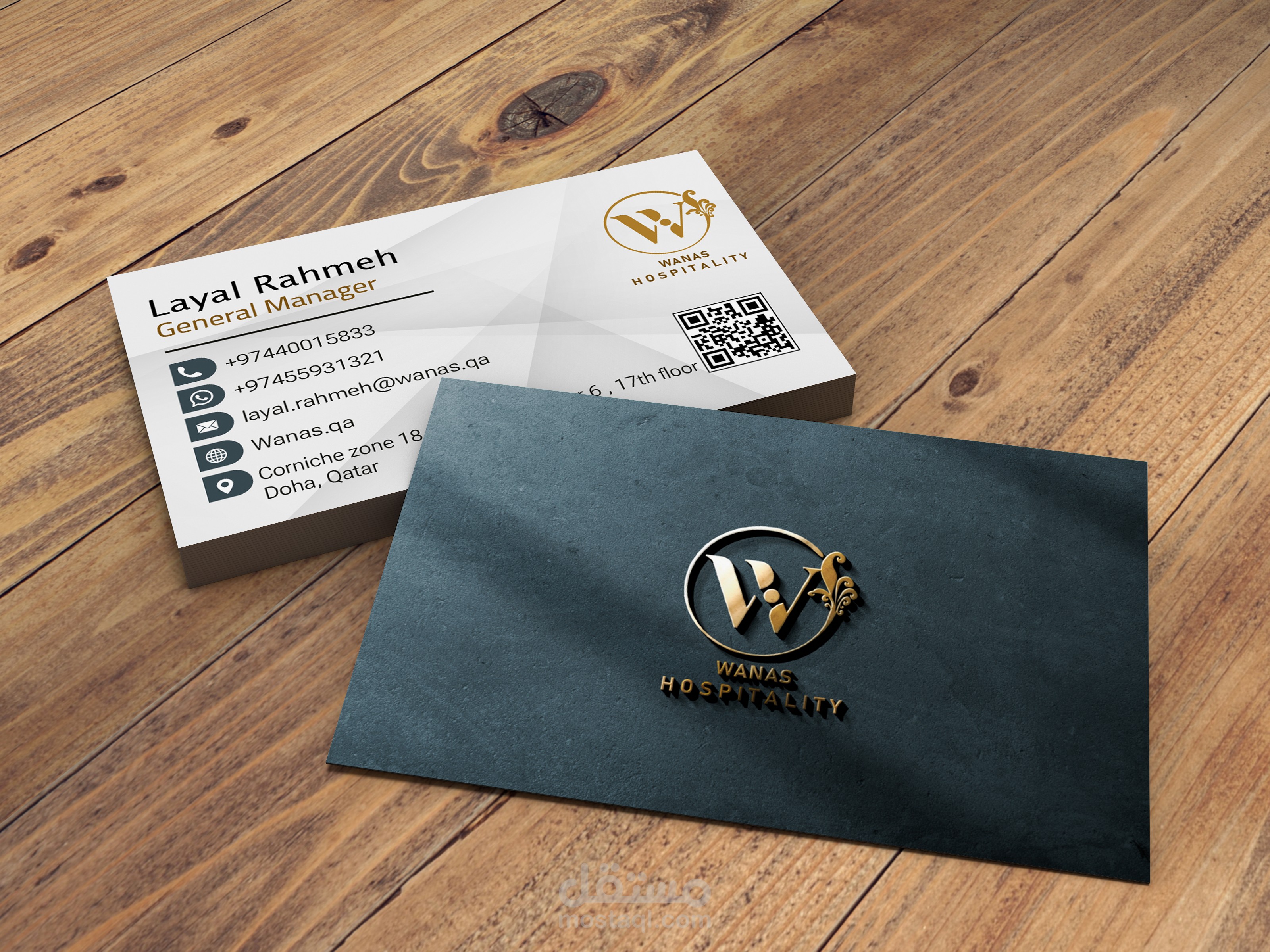 تصميم business card