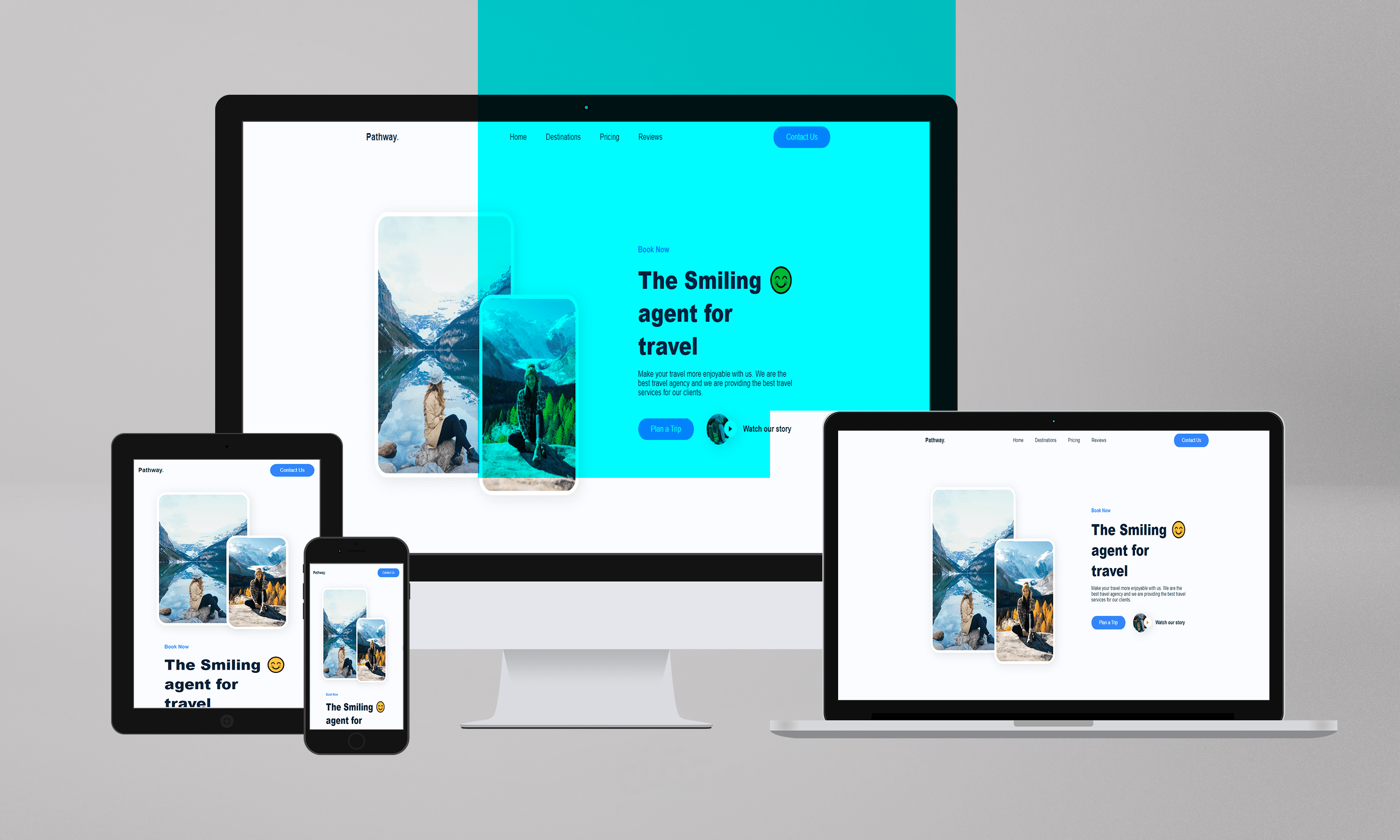 عمل  Responsive لجميع الشاشات