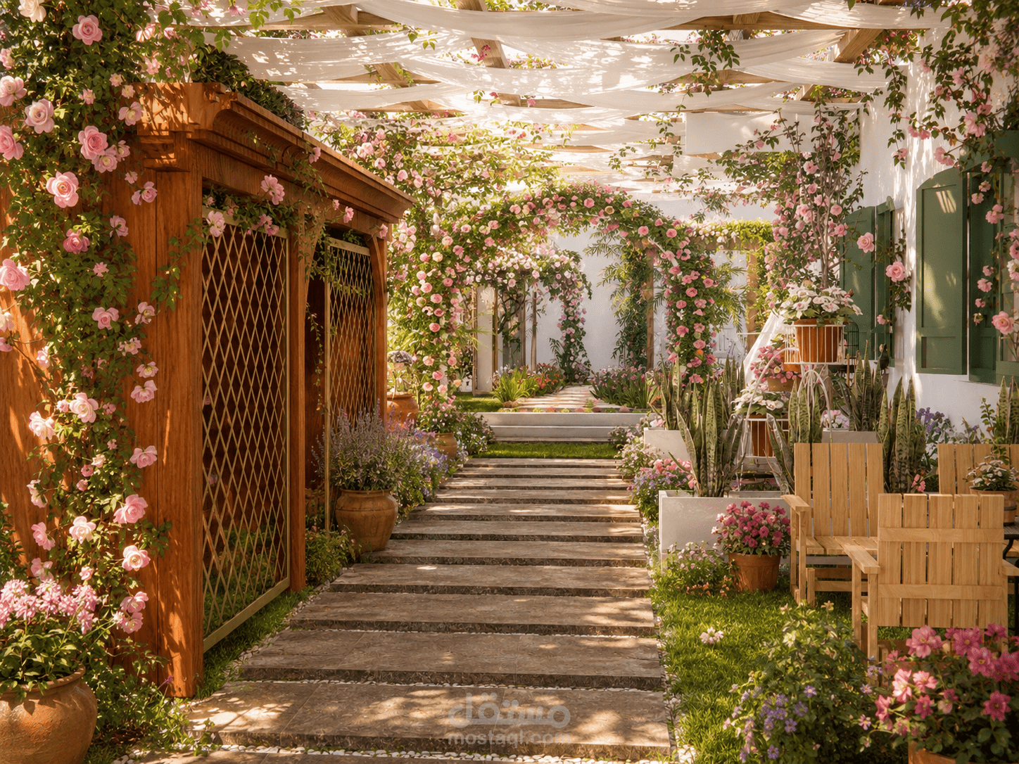 تصميم لاندسكيب حديقة تصوير للمناسبات