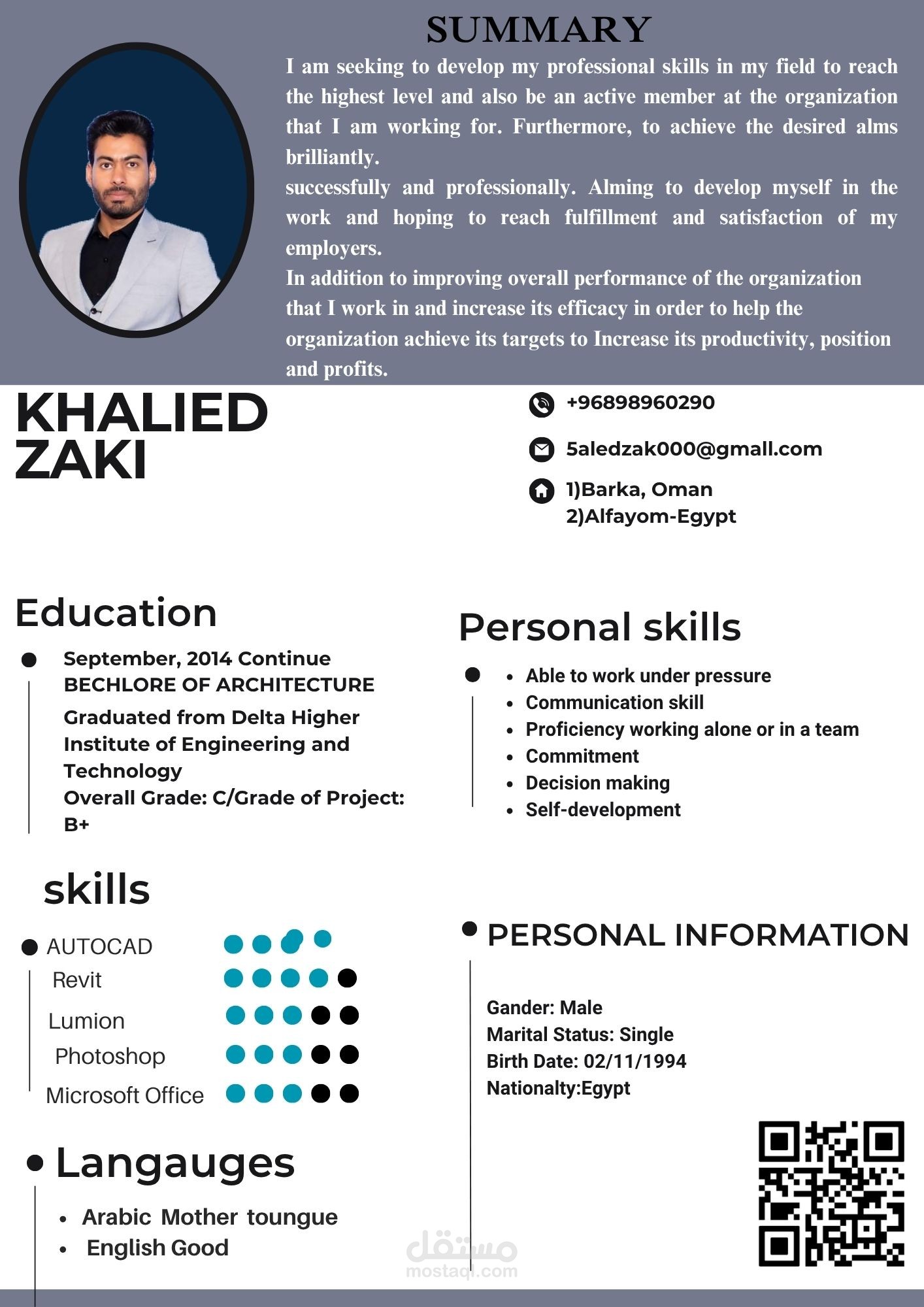 تصميم أكثر من cv بتقييم 100%