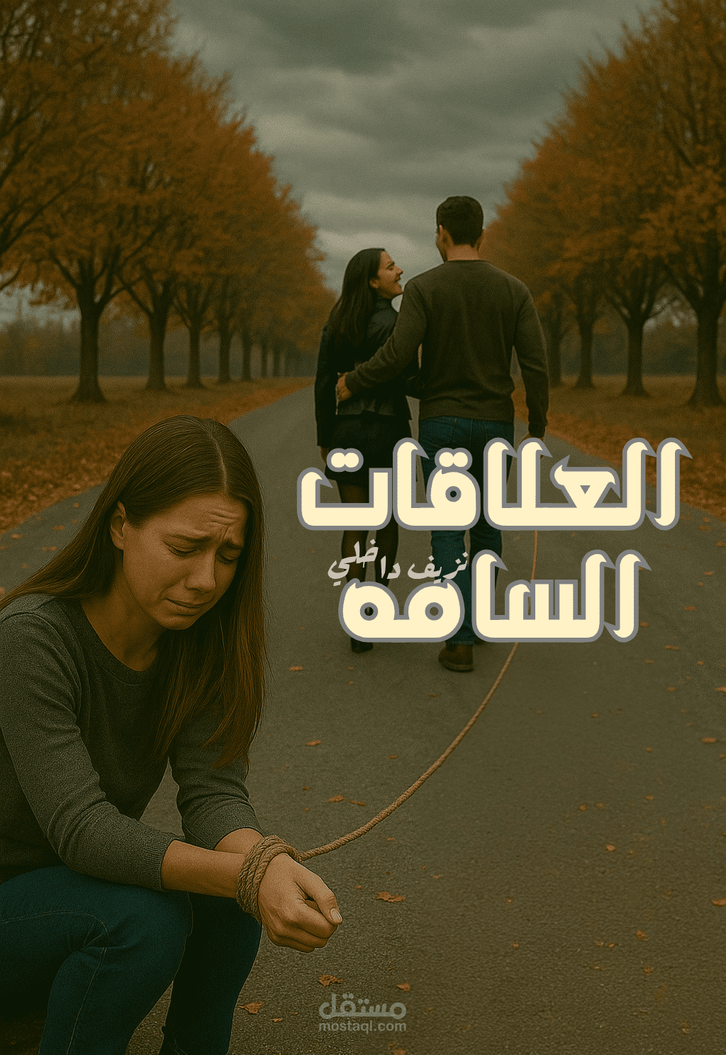 تصميم غلاف روايه او كتاب او مذكرات وملازم