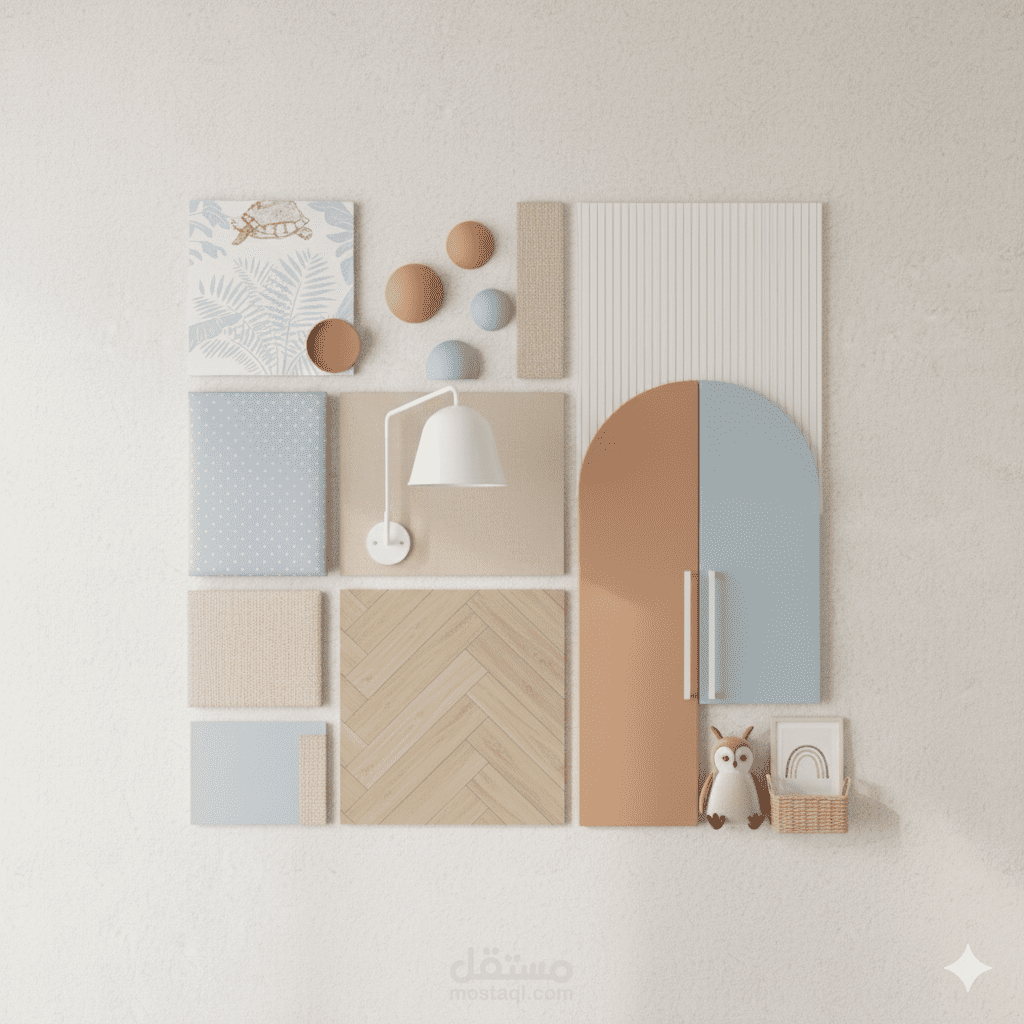 تصميم داخلي لشقة سكنية