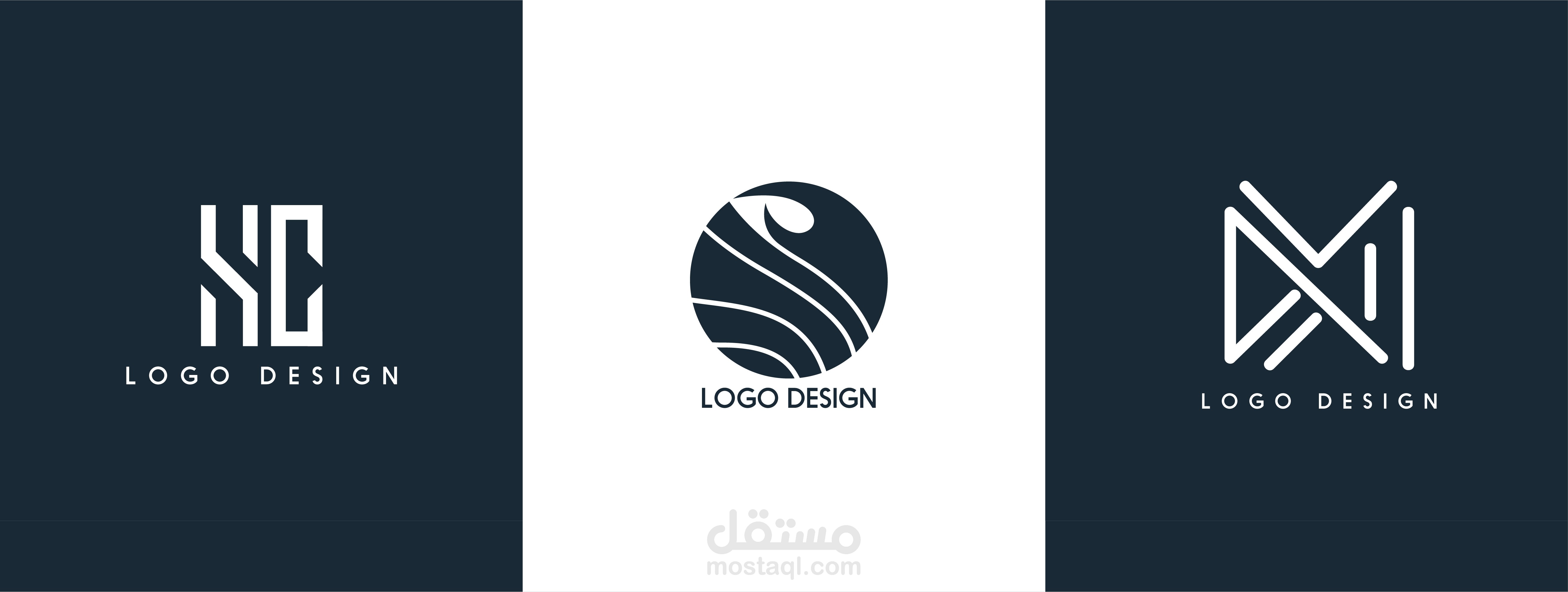 تصميم شعارات مختلفة