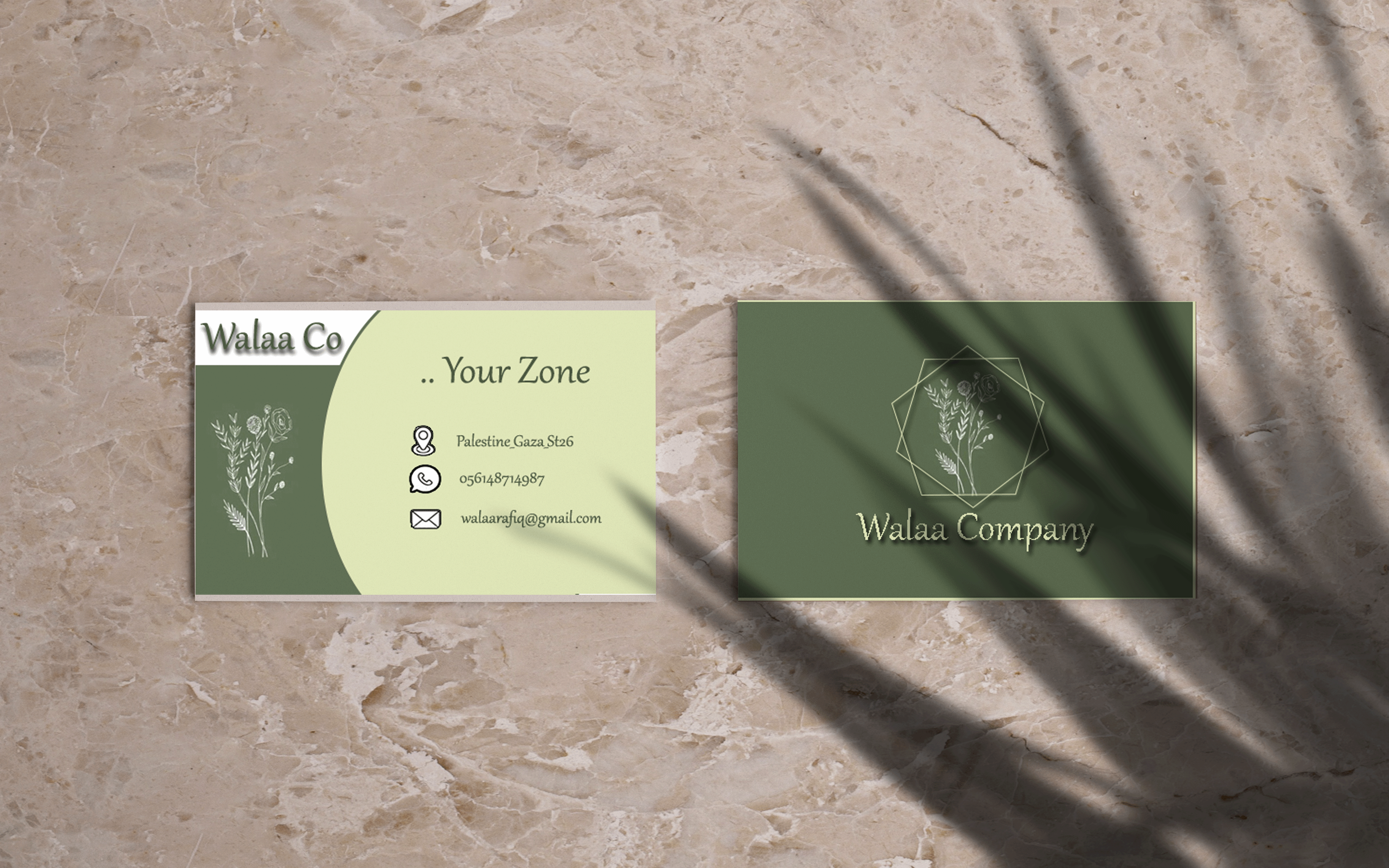 Design Poster && Business Card