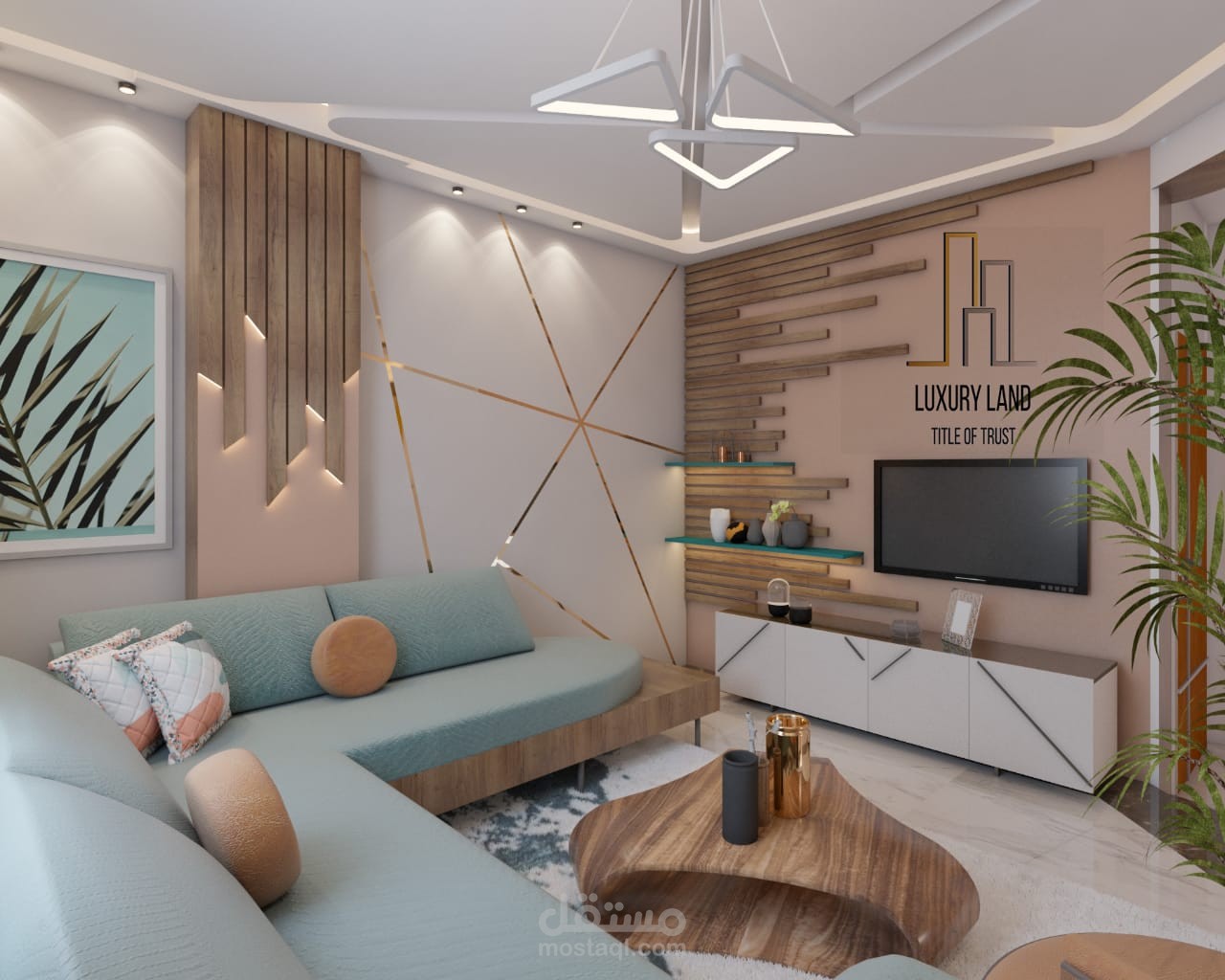 تصميم داخلي لفيلا