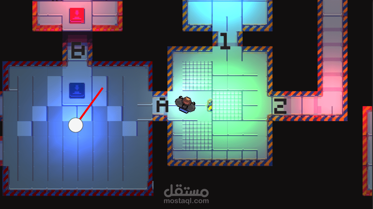 لعبة منظور  Top  Down