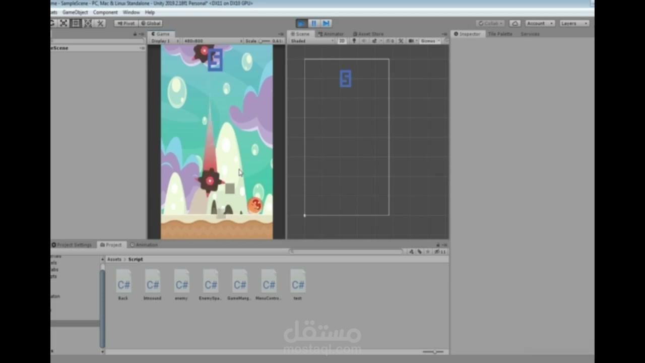 برمجة لعبة للهاتف من نوع hyper casual games