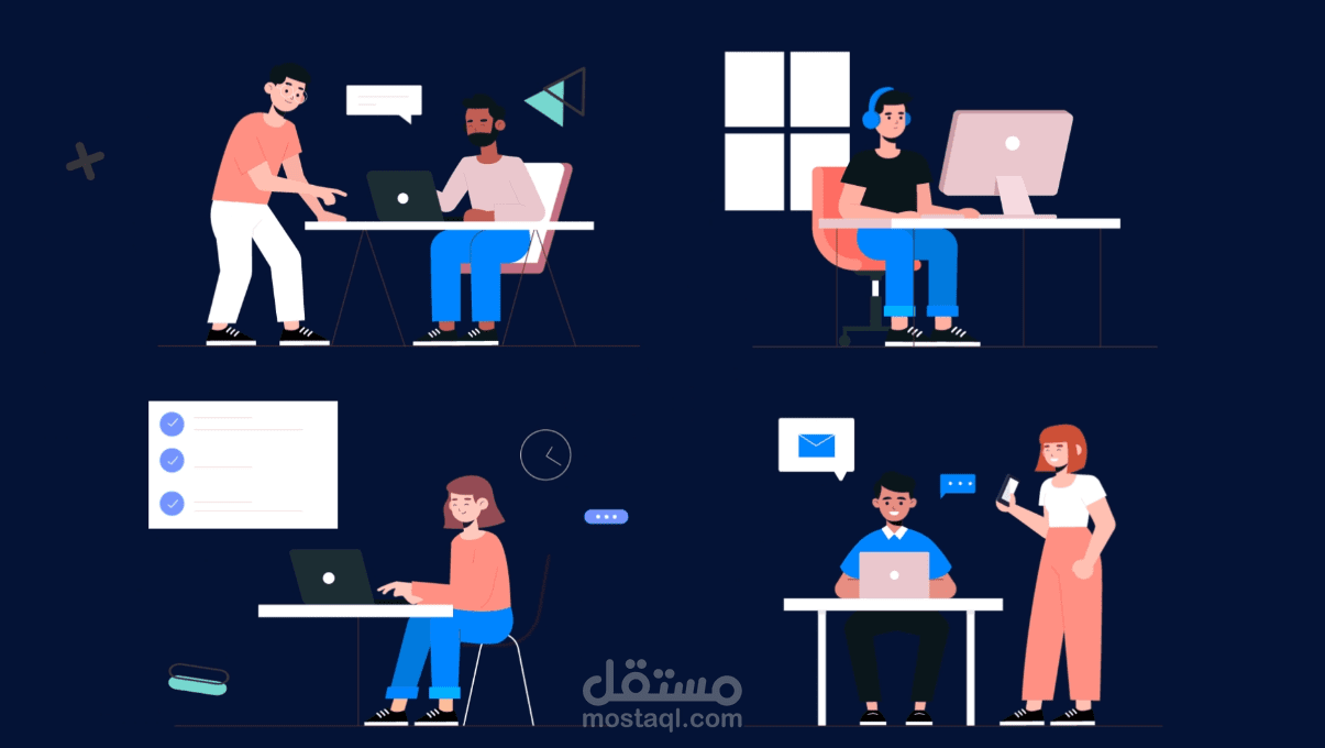 فيديو موشن جرافيك لصالح منصة تحول الإبداعية