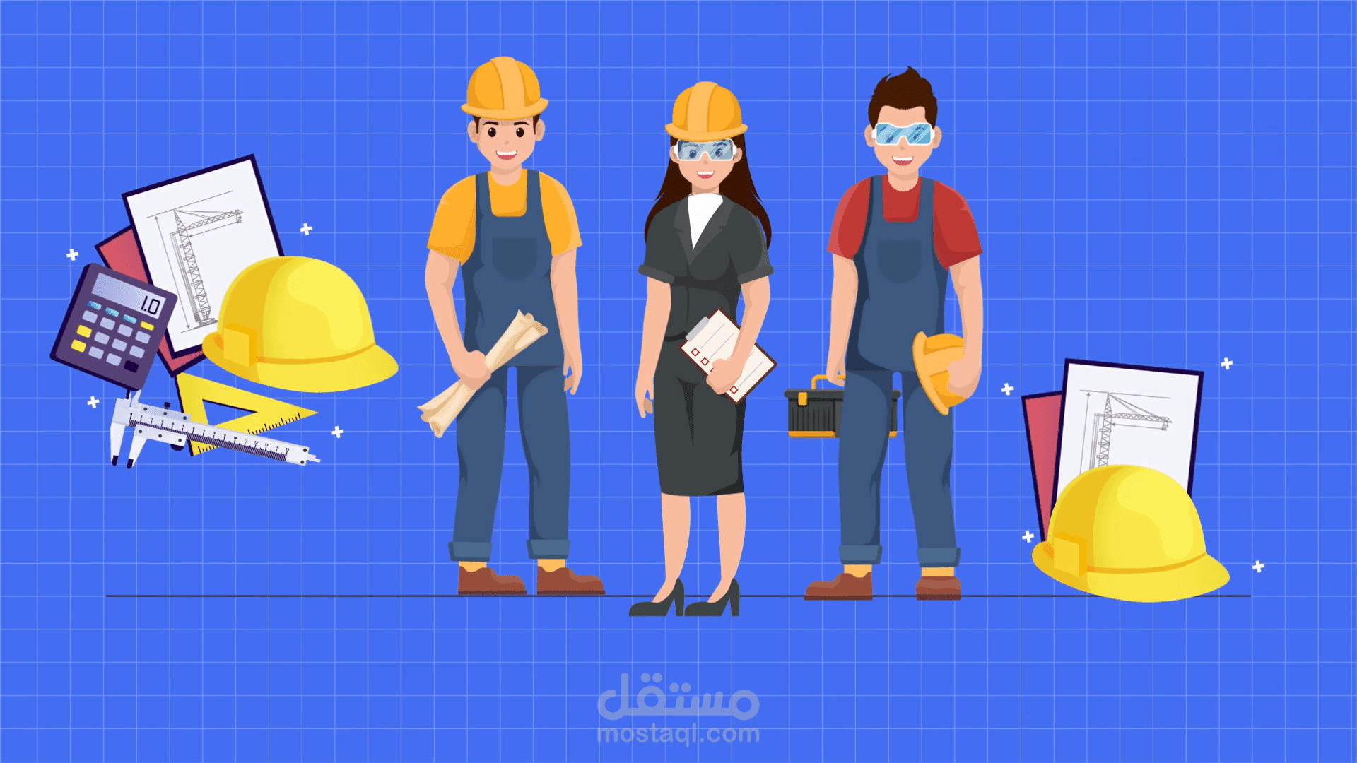 موشن جرافيك | لصالح تطبيق مهندسك