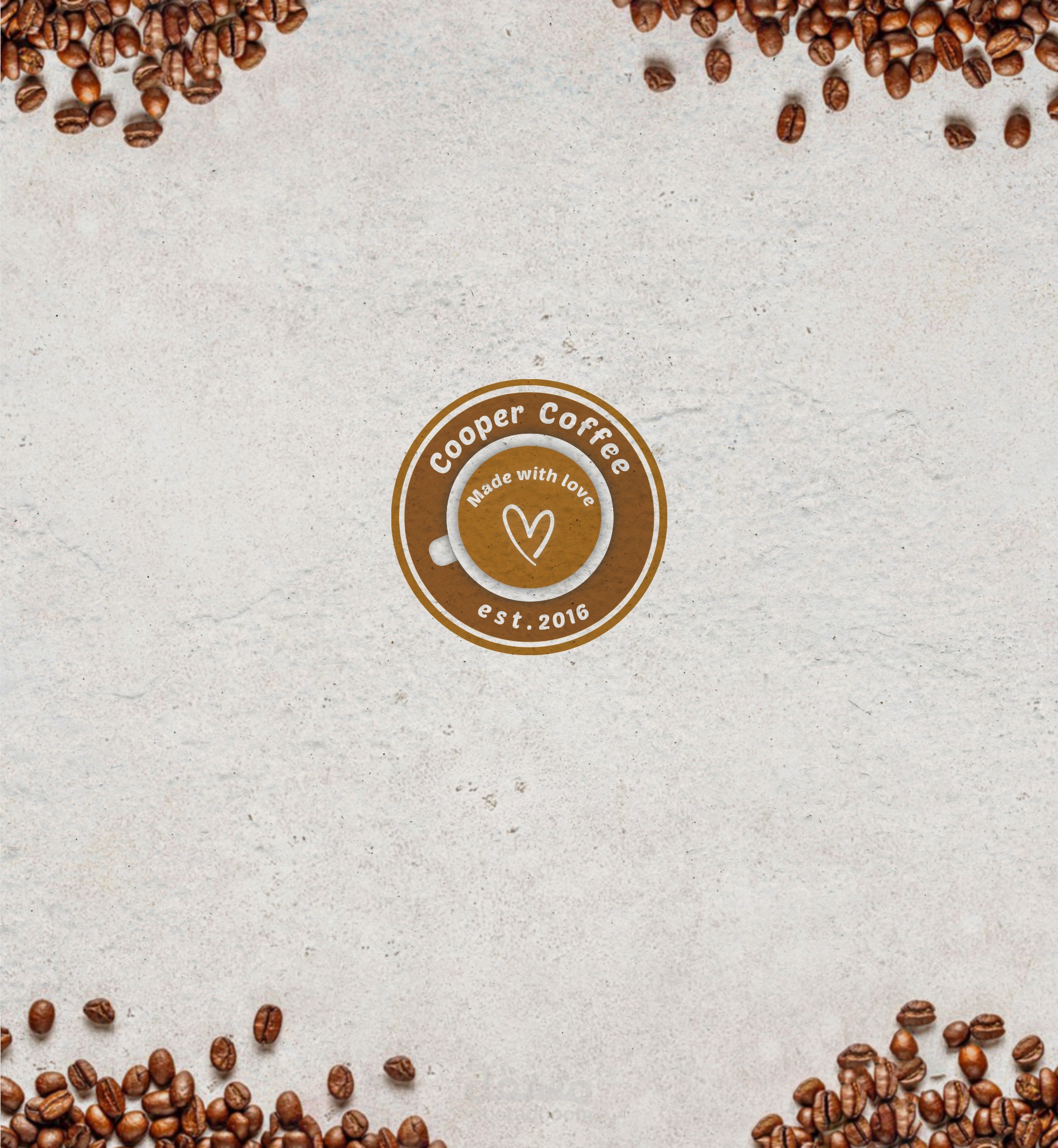 تصميم هوية بصرية - Visual ID لمتجر قهوة