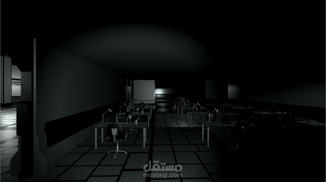 3D horror game