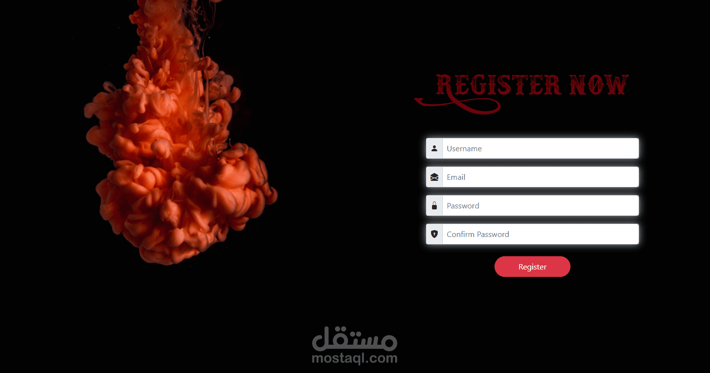 موقع تسجيل مع تحكيم فى البيانات