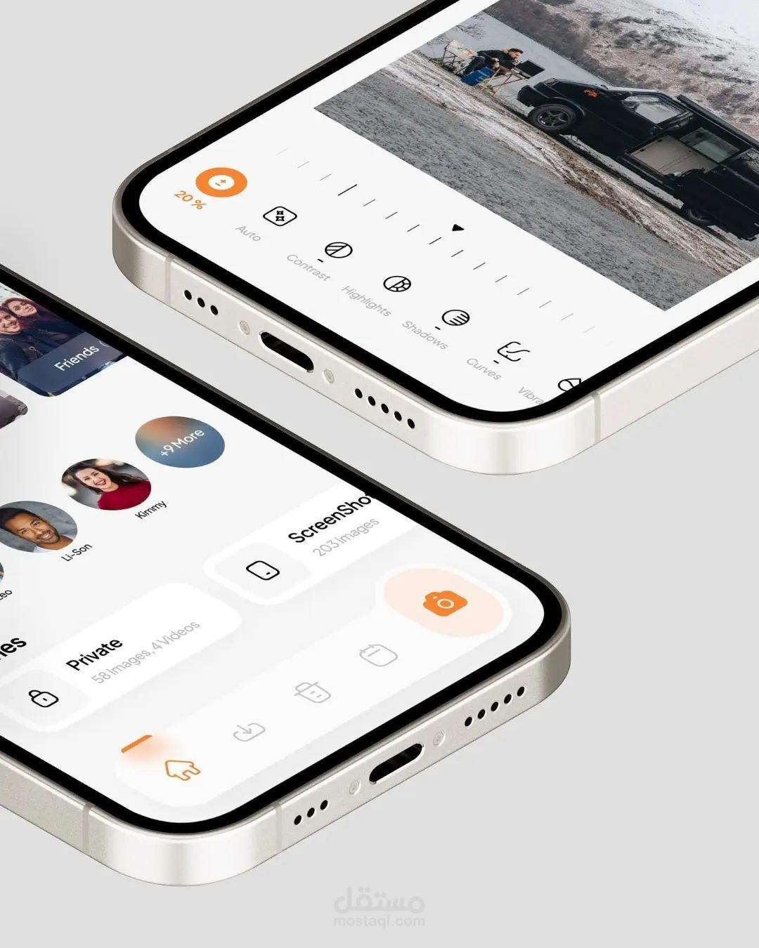 UX / UI Travel gallery app