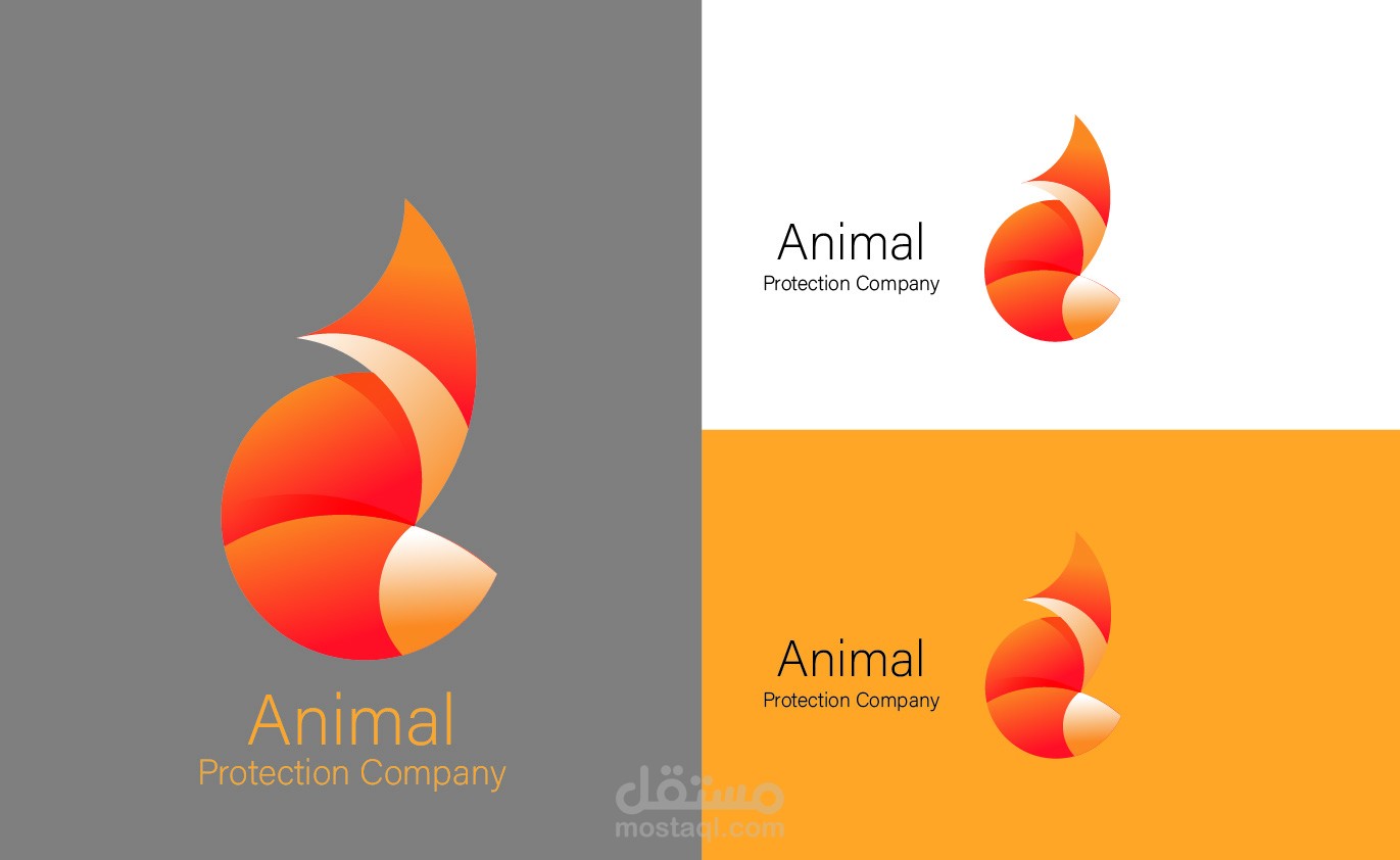 تصميم شعار على النسبة الذهبية Golden Ratio