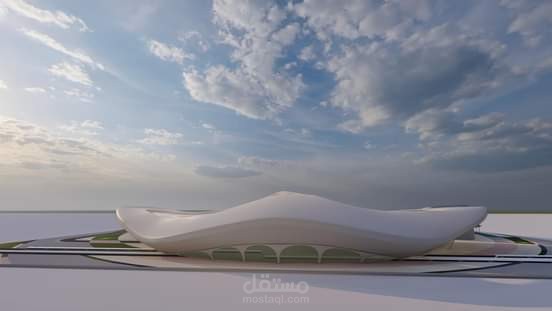 تصميم محطة قطارات دولية وفندق ومتحف