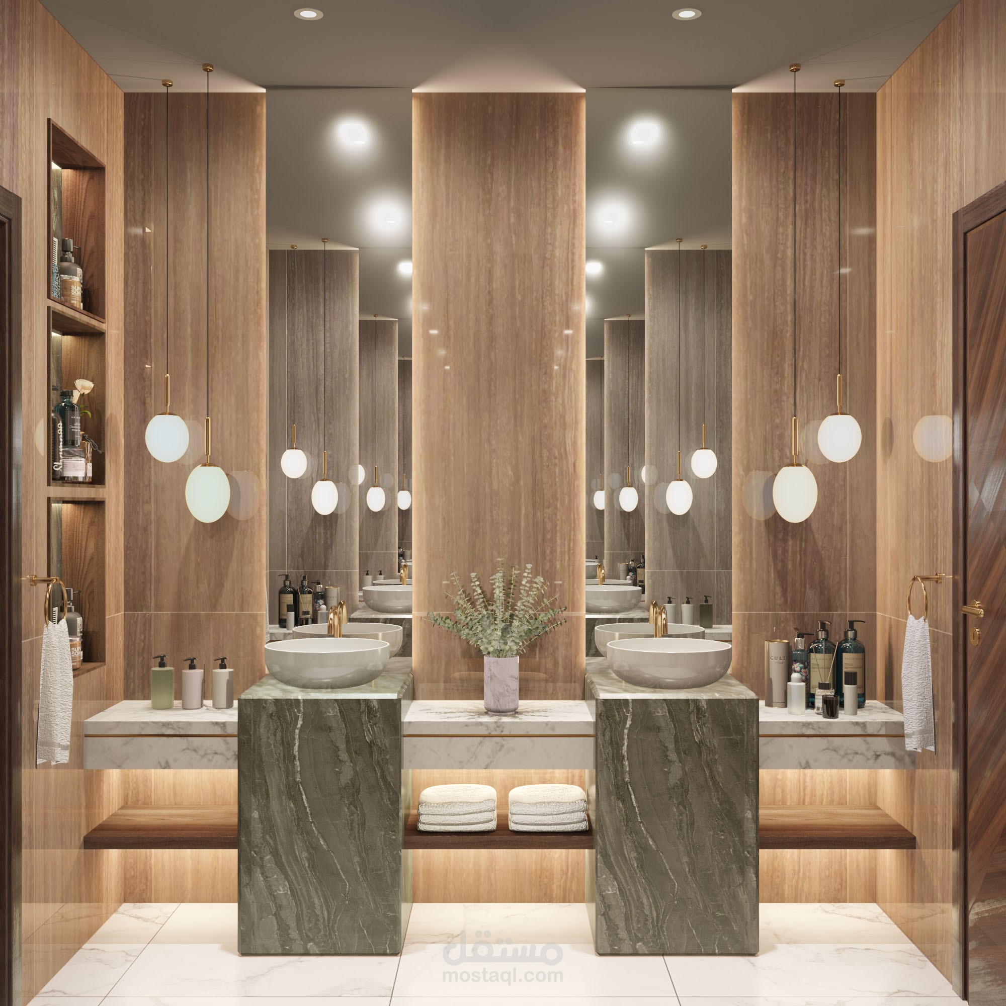 مغاسل حمام مجلس ضيافة