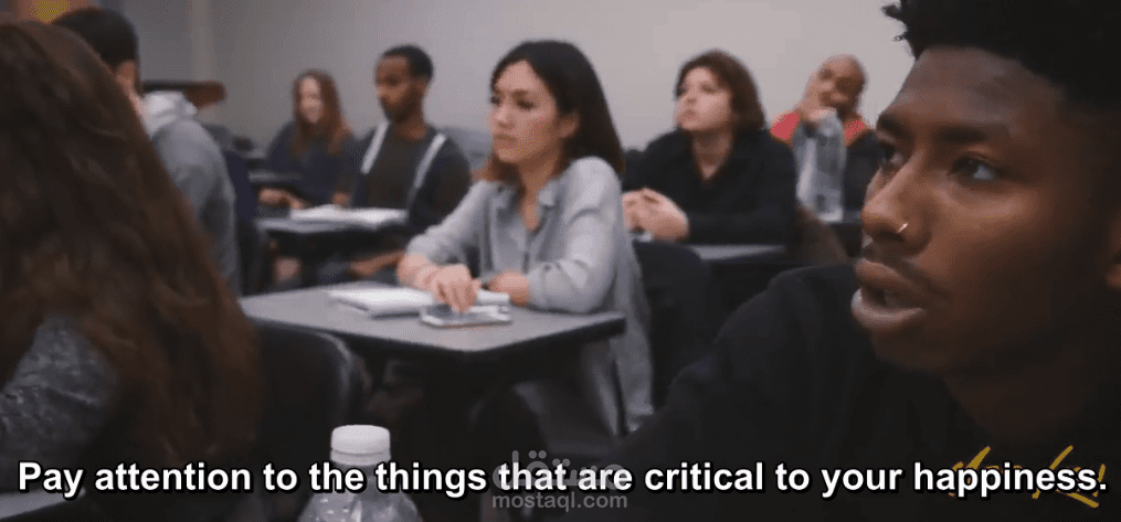 ترجمة مرئية (subtitling) (A Valuable Lesson For A Happier Life)