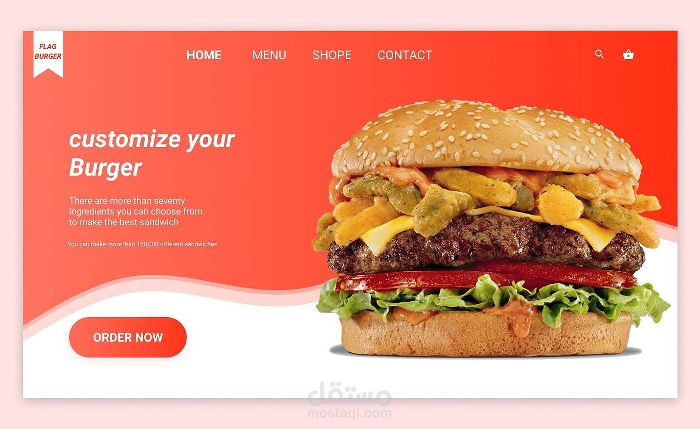Flag burger