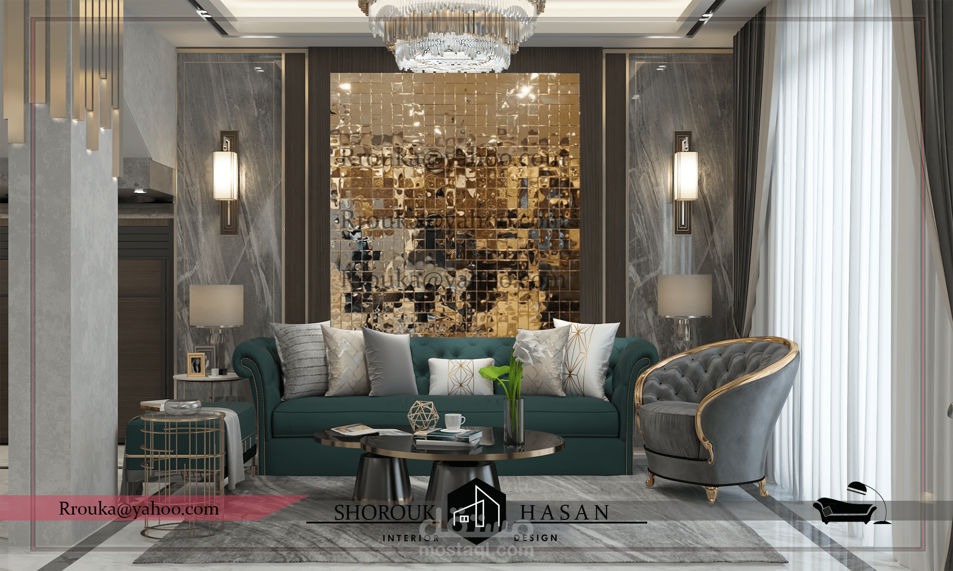 Reception and kitchen in compound lake dream octoper