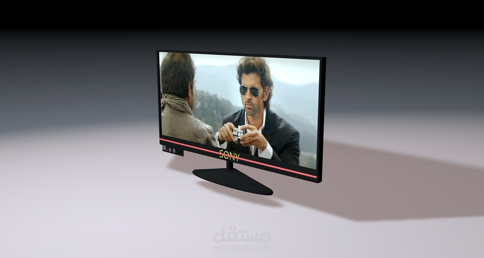 تصميم شاشه sony