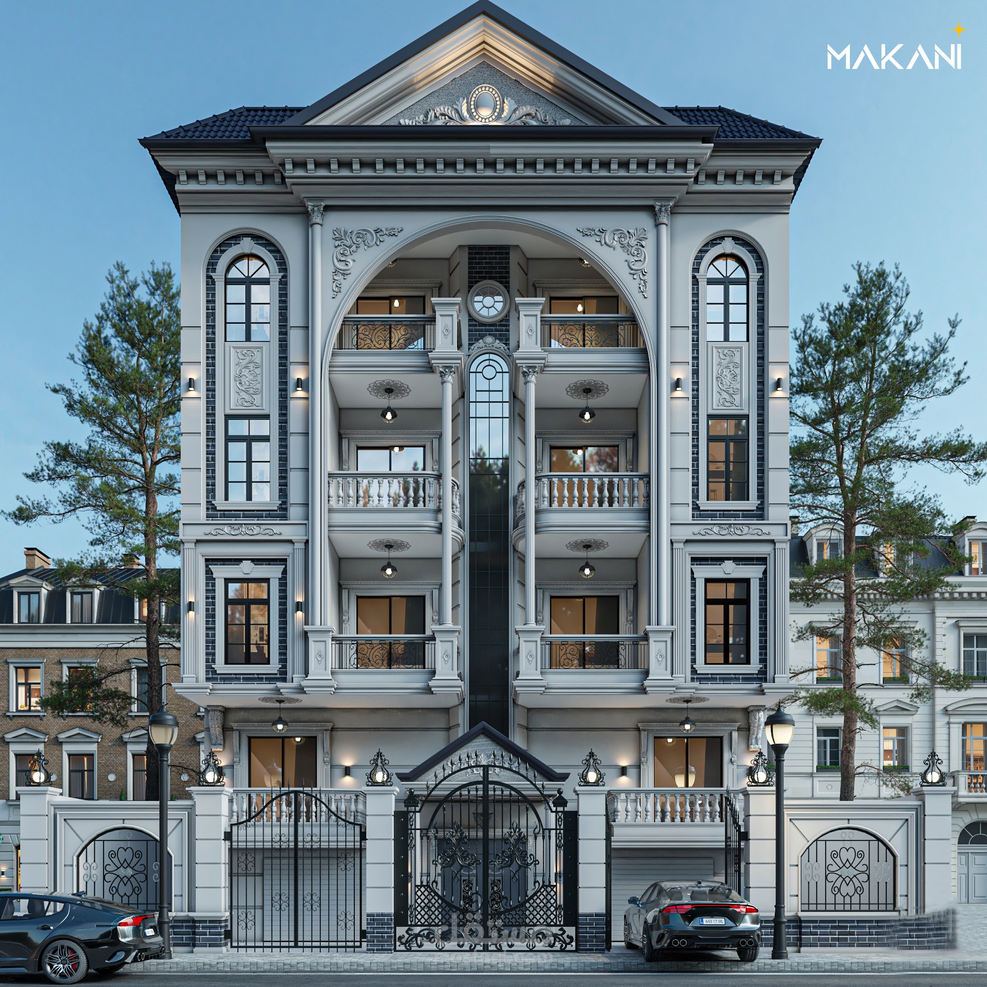 تصميم واجهة كلاسيك