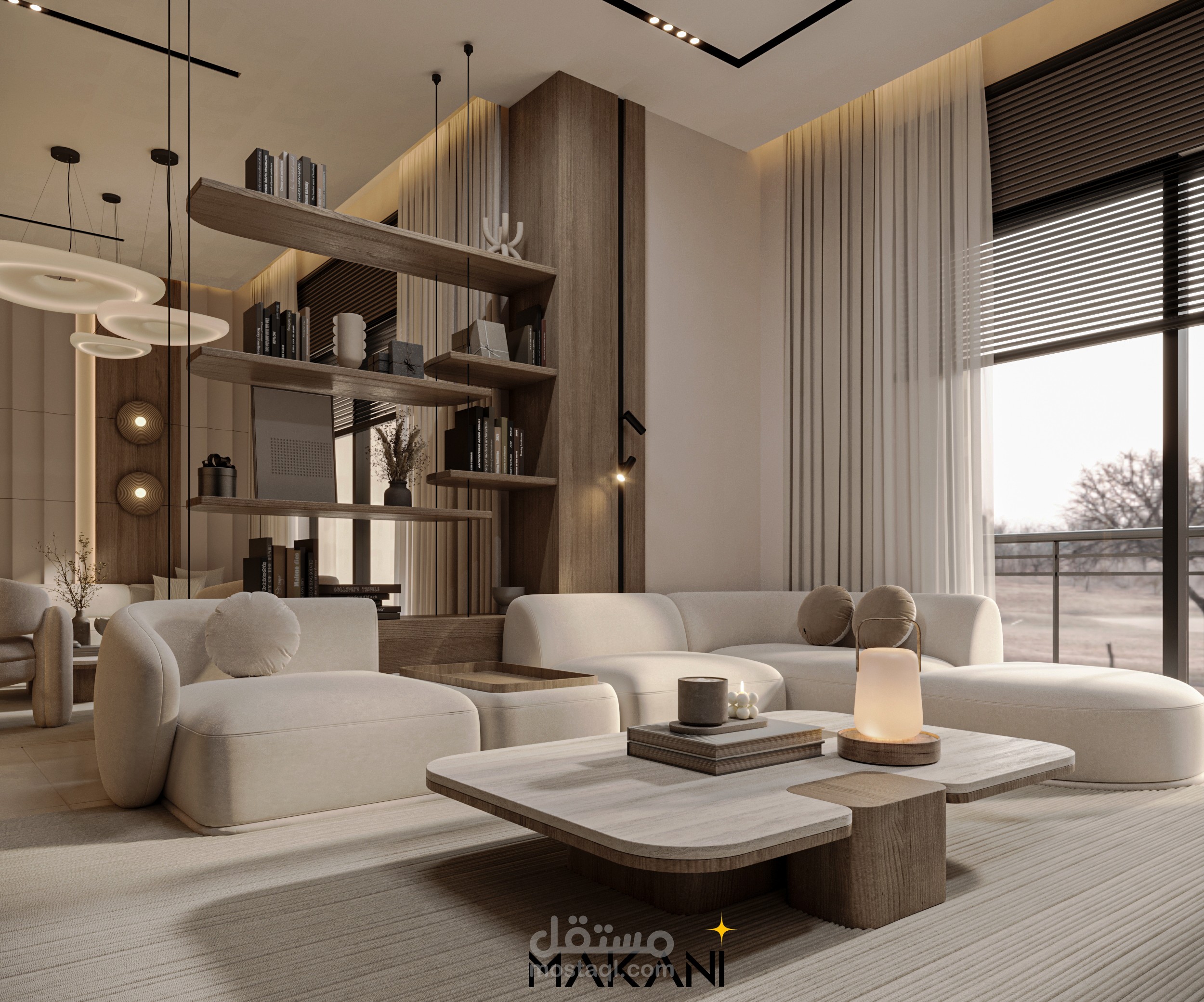 غرفة معيشة و استقبال