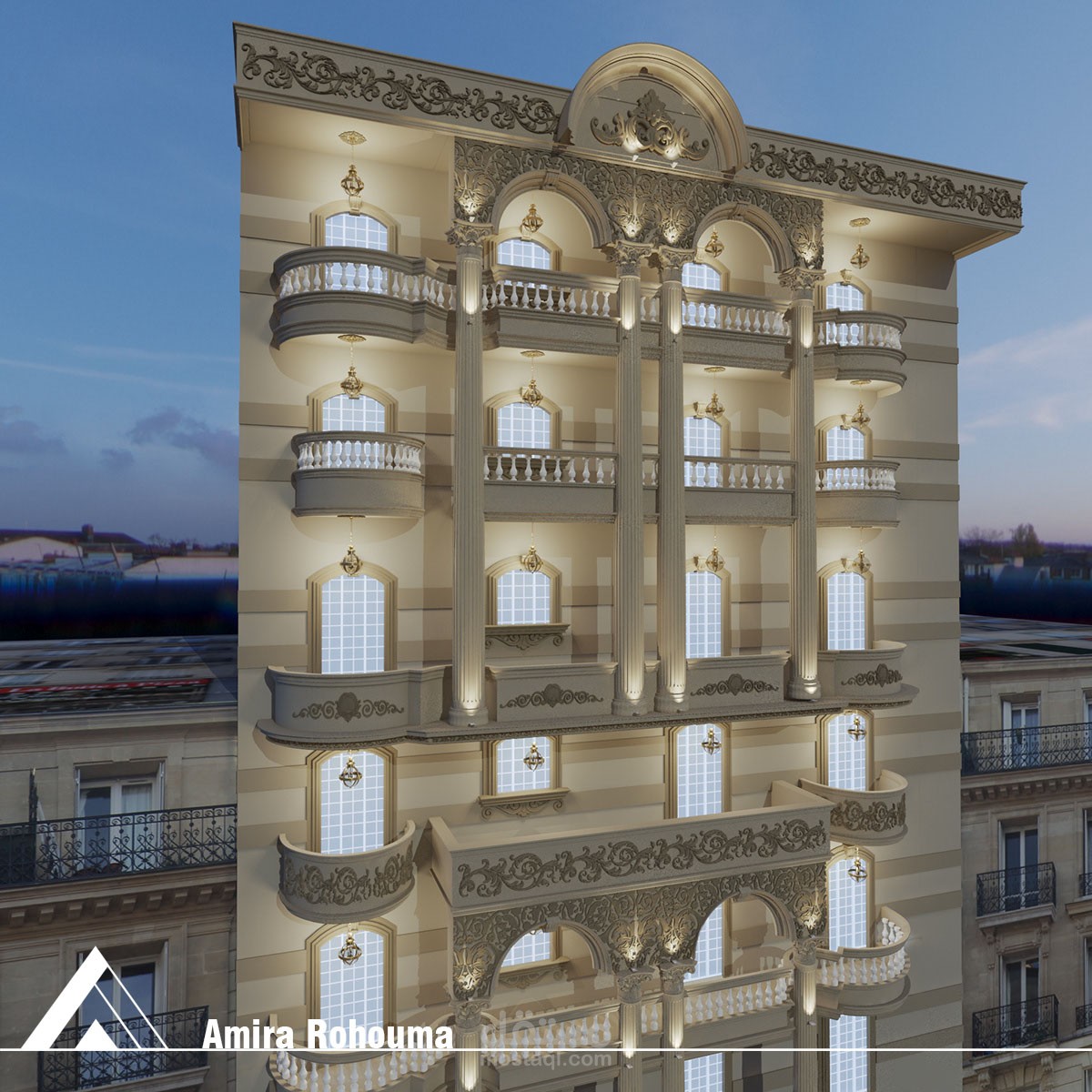 Architectural design for a classic architecture