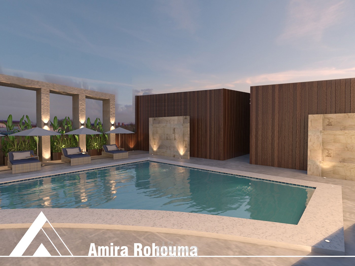 Pool area design