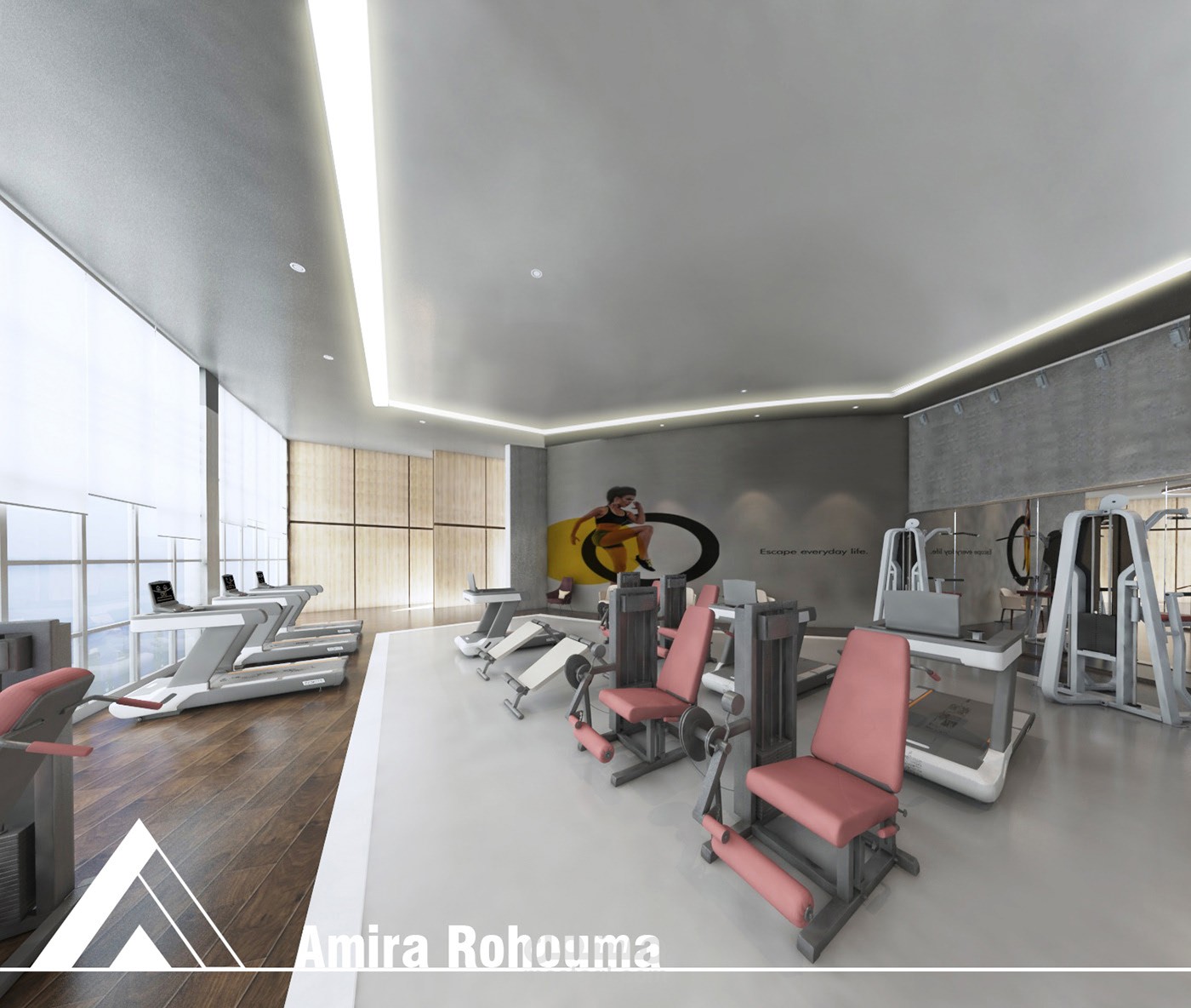 Hotel gym design
