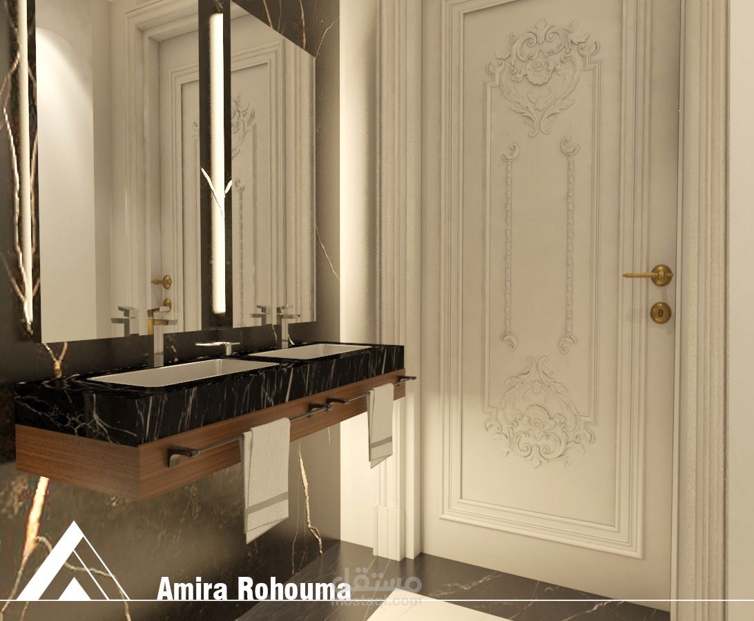 Luxury bathroom design